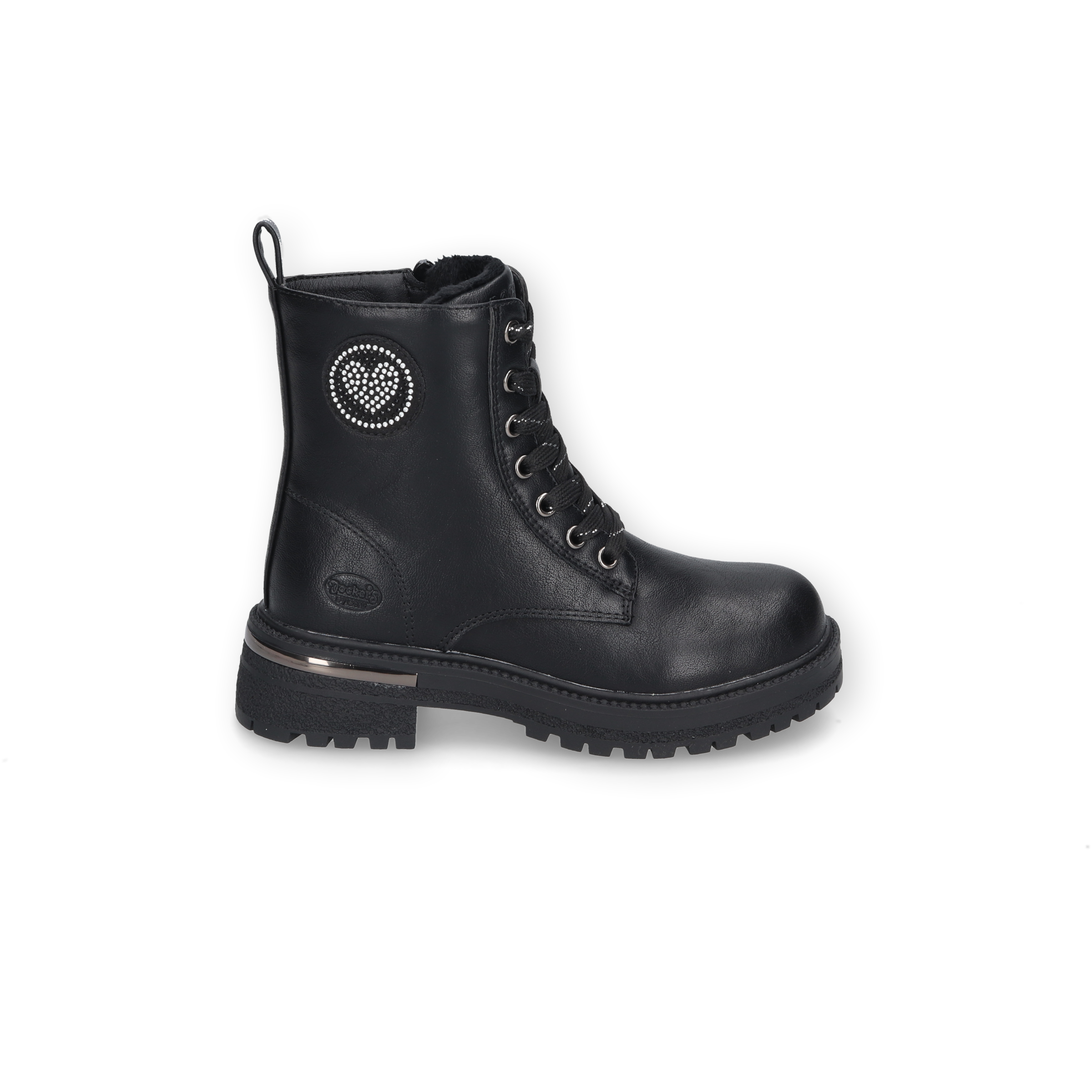 Dockers by Gerli Schnürboots, Biker Boots, Stiefel mit Reißverschluss