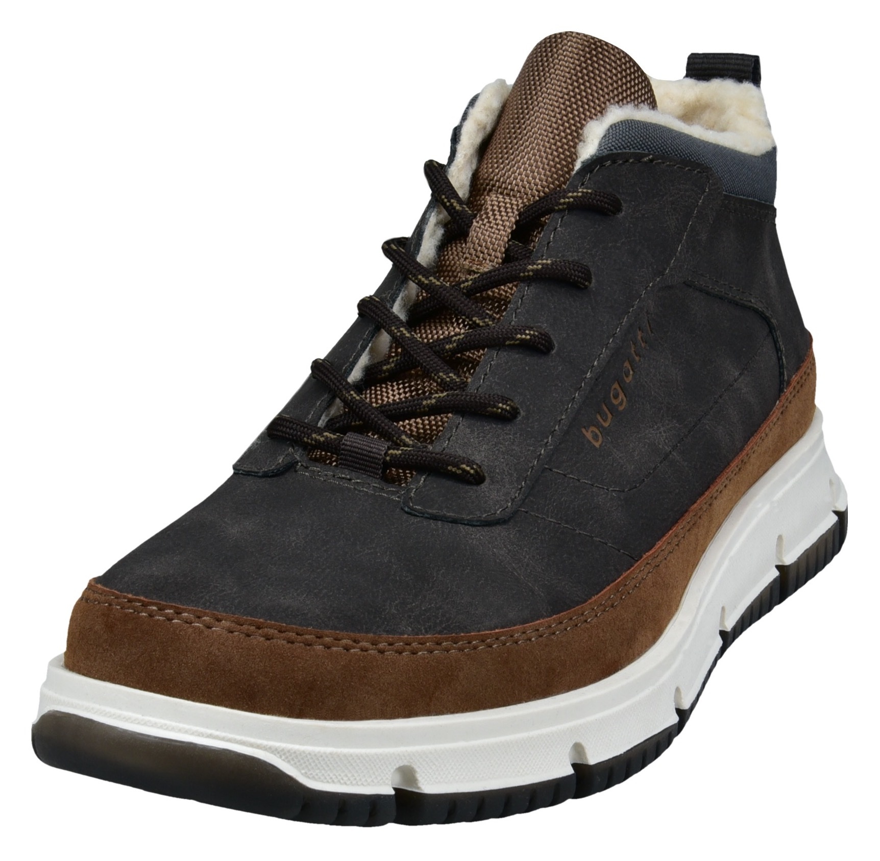 bugatti Sneaker, High Top Sneaker, Schnürboots mit modischer Profilsohle, W günstig online kaufen