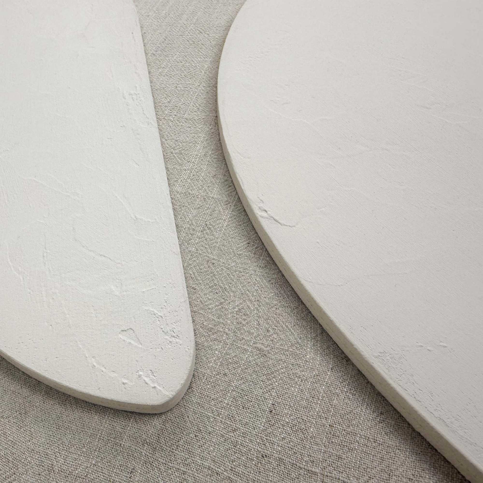 Reinders! Wandbild »Organic Pebbles«, Wohnzimmer - Beige - MDF - Abstrakt - 50x70 cm