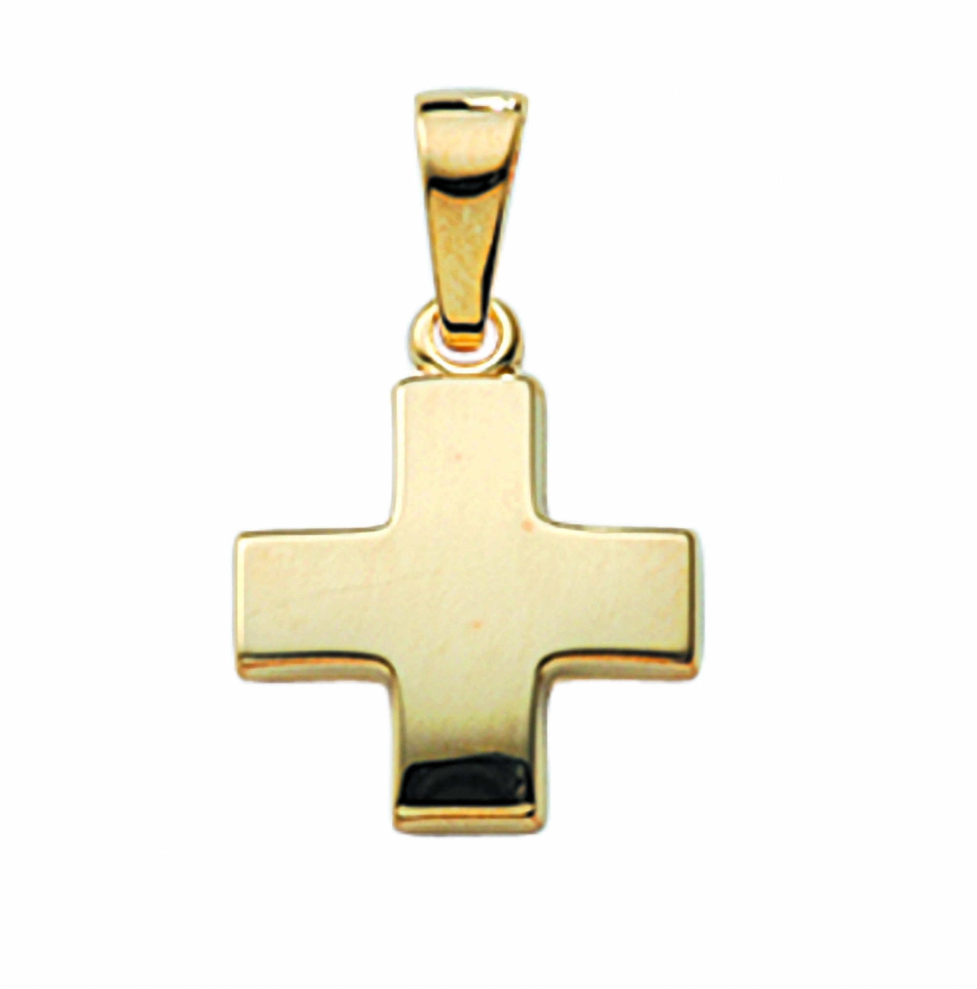 Kreuz mit Schmuckset | Halskette Anhänger mit Kette Set Adelia´s Gold »333 BAUR - Anhänger«,