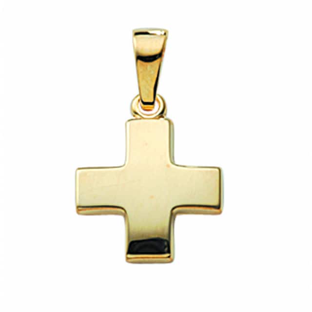 mit BAUR Black - Anhänger«, Anhänger Kreuz Schmuckset mit Friday Kette Adelia´s Gold Halskette Set »585 |