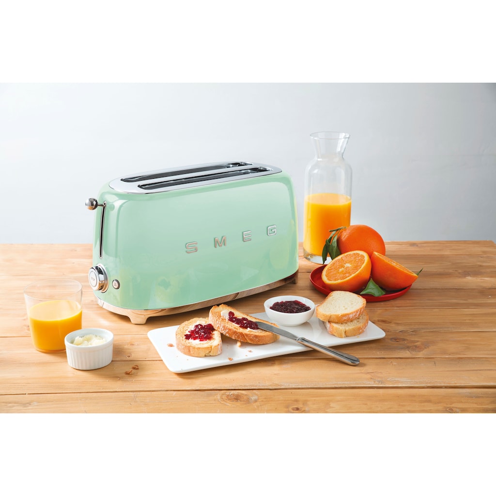 Smeg Toaster »TSF02PGEU«, 2 lange Schlitze, für 2 Scheiben, 1500 W