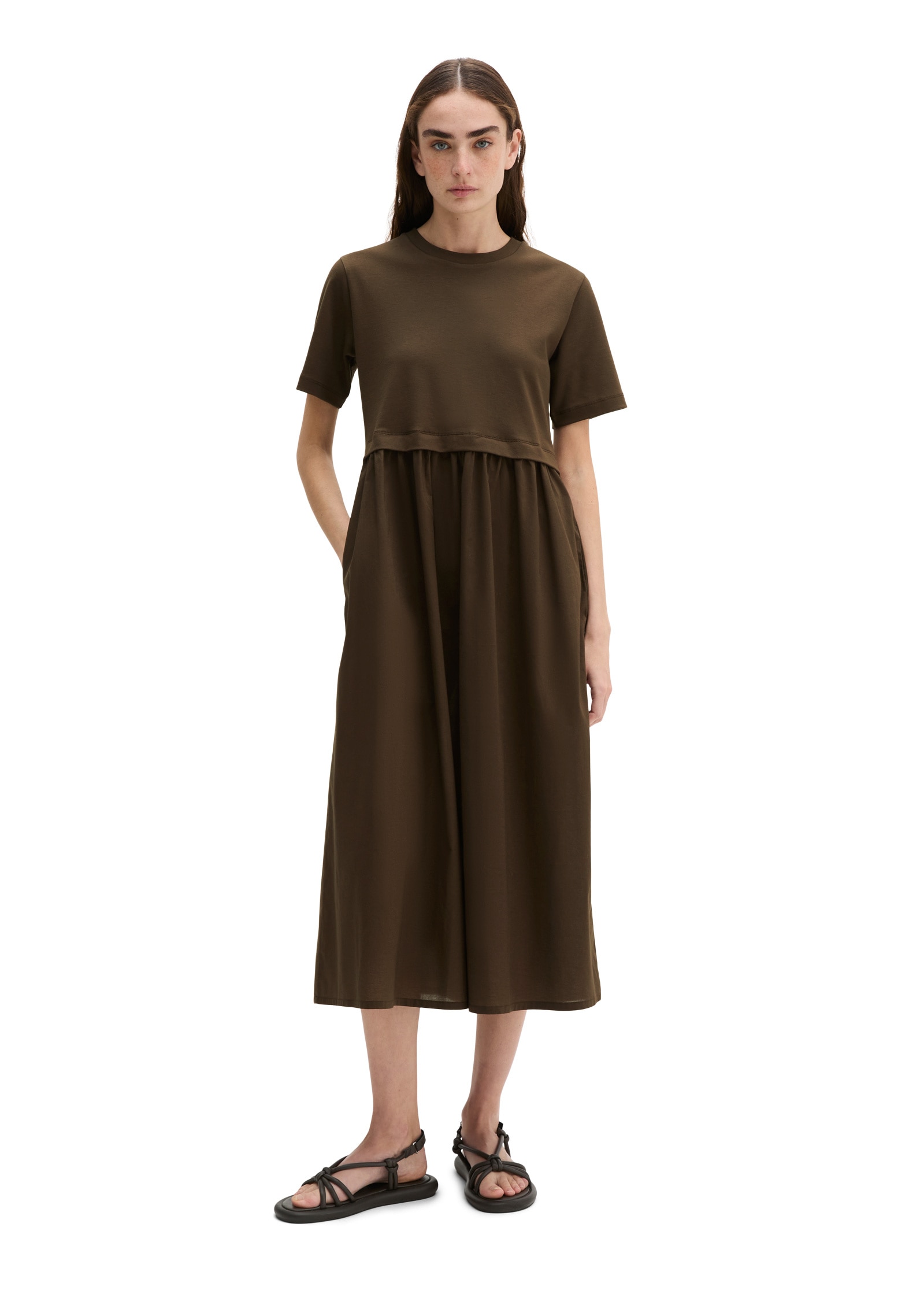Marc O'Polo Jerseykleid »aus Material-Mix«