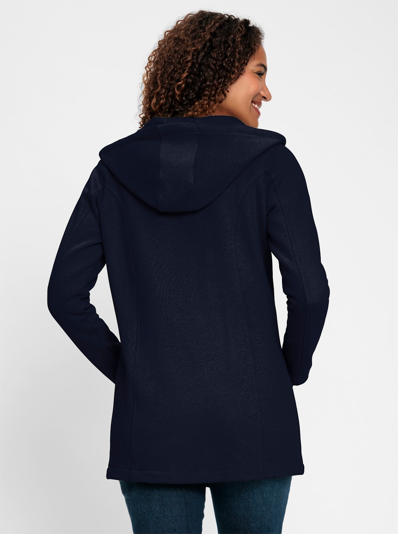 Casual Looks Shirtjacke »Sweatjacke«, (1 tlg.)
