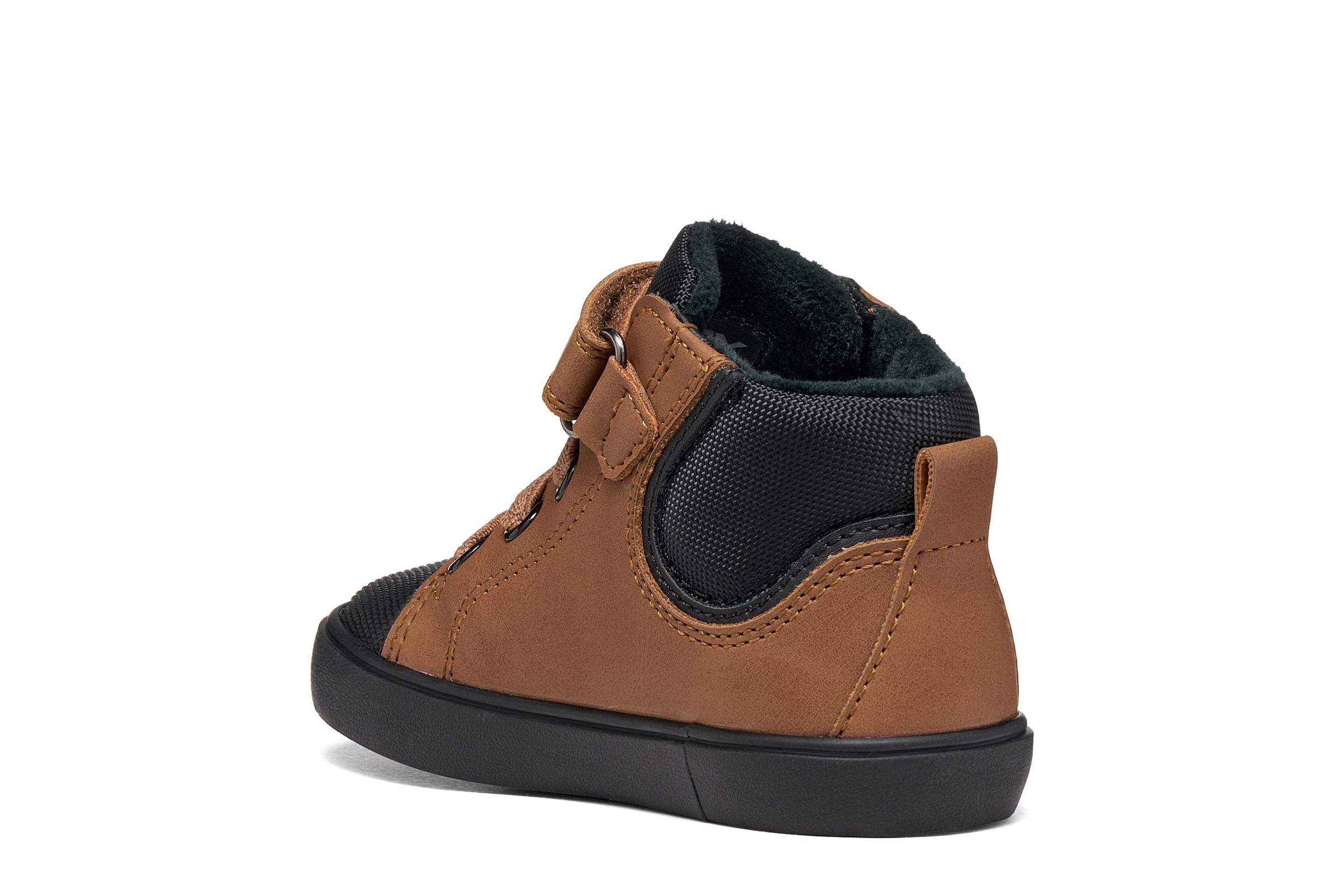 Geox Lauflernschuh »B GISLI BOY«  Schnürboots, Winterboots, Ziernähte, Größenschablone zum Download