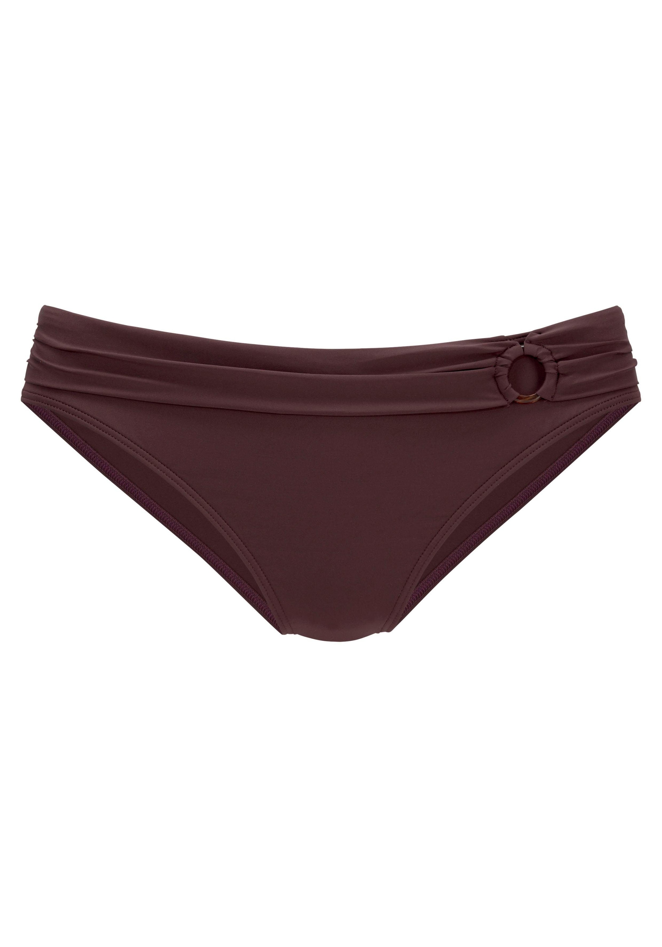 s.Oliver Bikini-Hose »Rome«, mit Umschlagbund