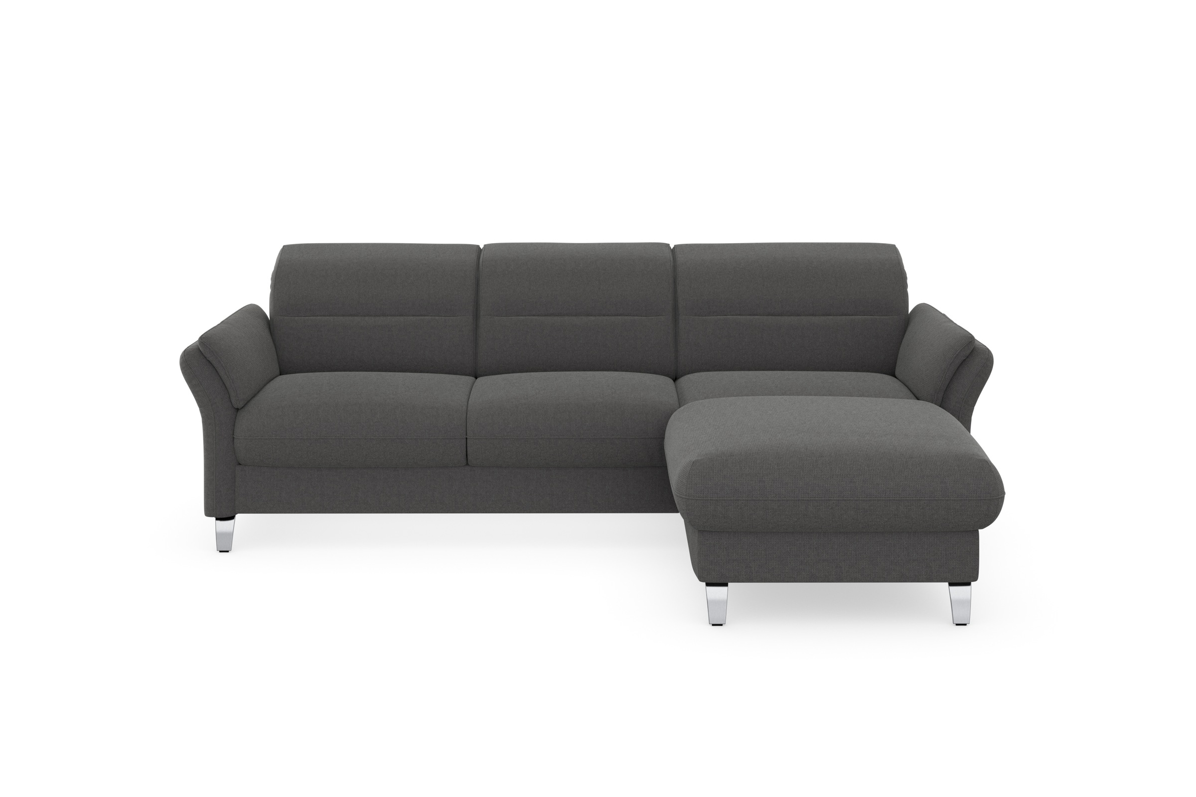 sit&more Ecksofa "Grenoble L-Form mit Federkern", wahlweise mit Bettfunktio günstig online kaufen