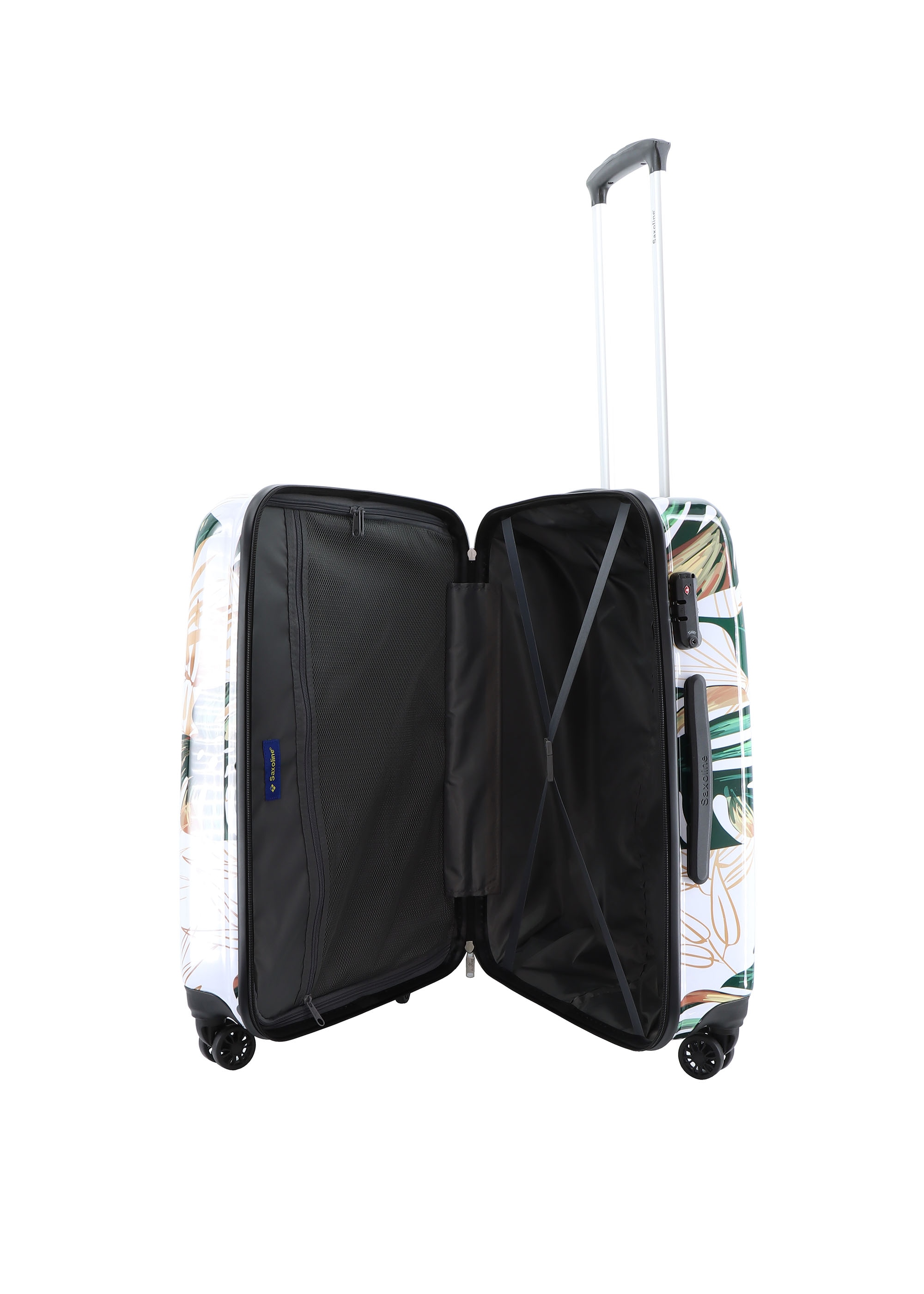 Saxoline® Koffer »Virgin«, Hergestellt aus Acrylnitril-Butadien-Styrol (ABS)