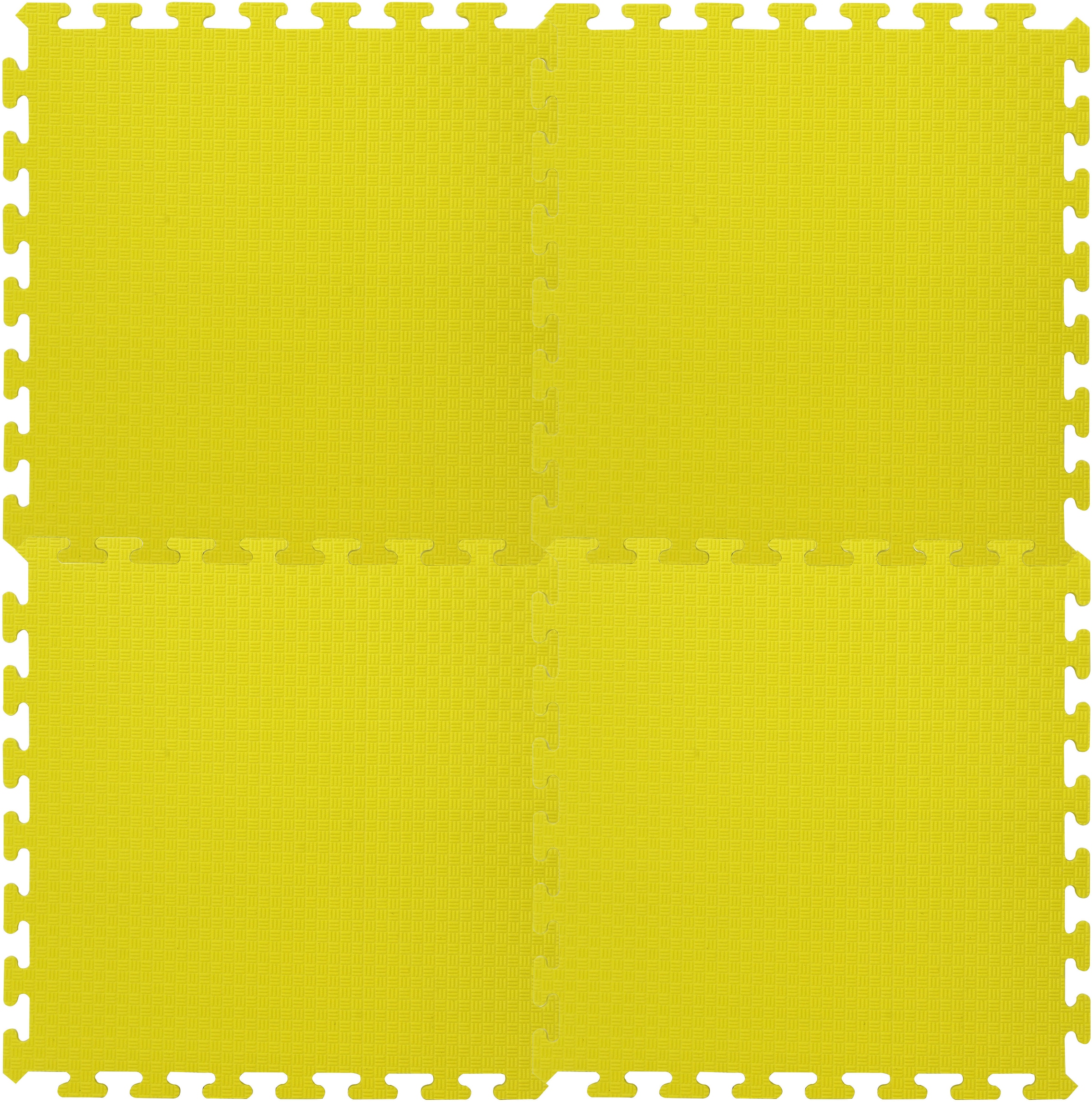 Puzzle »Puzzlematten 50 x 50 cm, gelb«