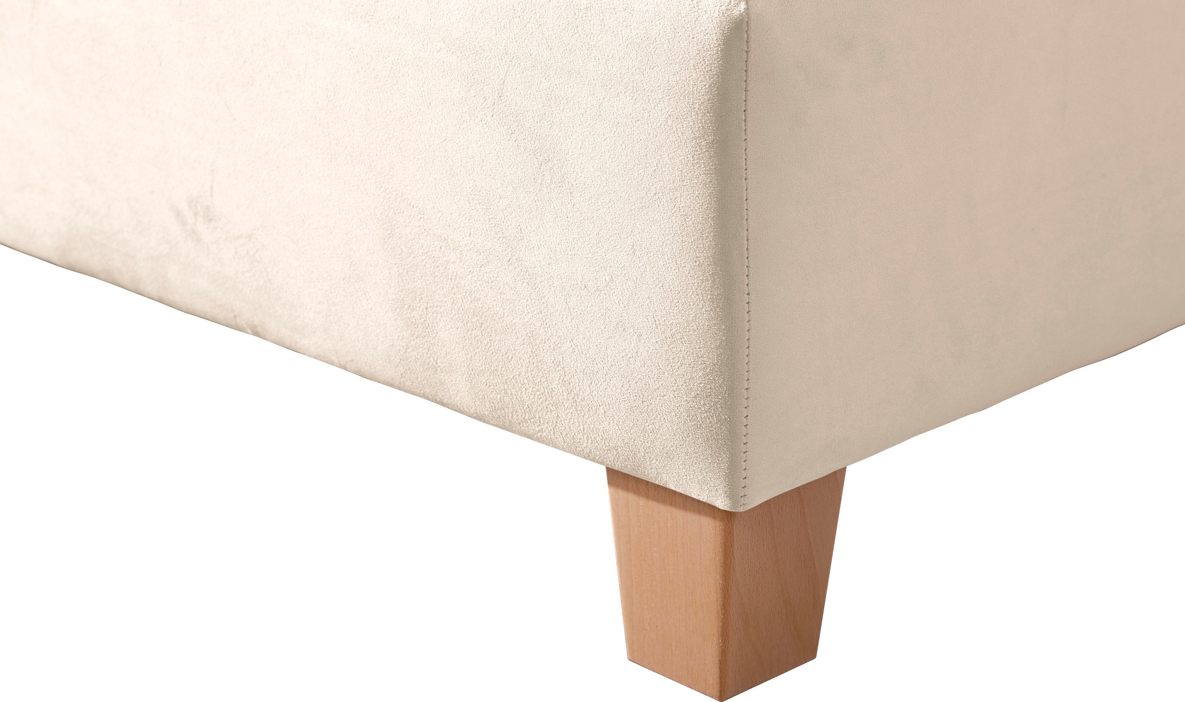 Home affaire Boxspringbett »Fargo«, inkl. Topper, in 3 Matratzenarten, in Samt- oder Strukturstoff