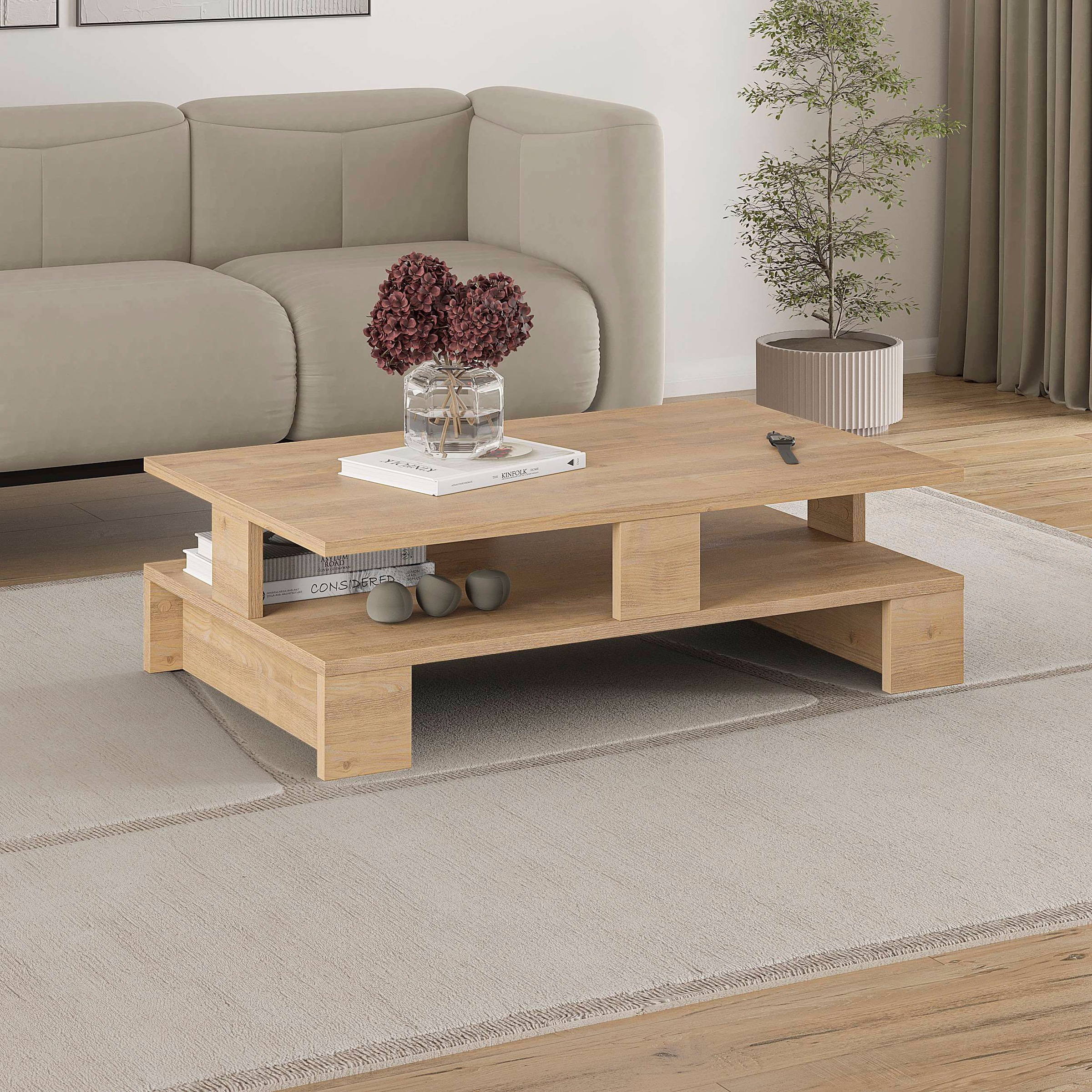 Decortie Couchtisch "MANSU COUCHTISCH", (Packung, 1 St.), Leichte Montage, günstig online kaufen