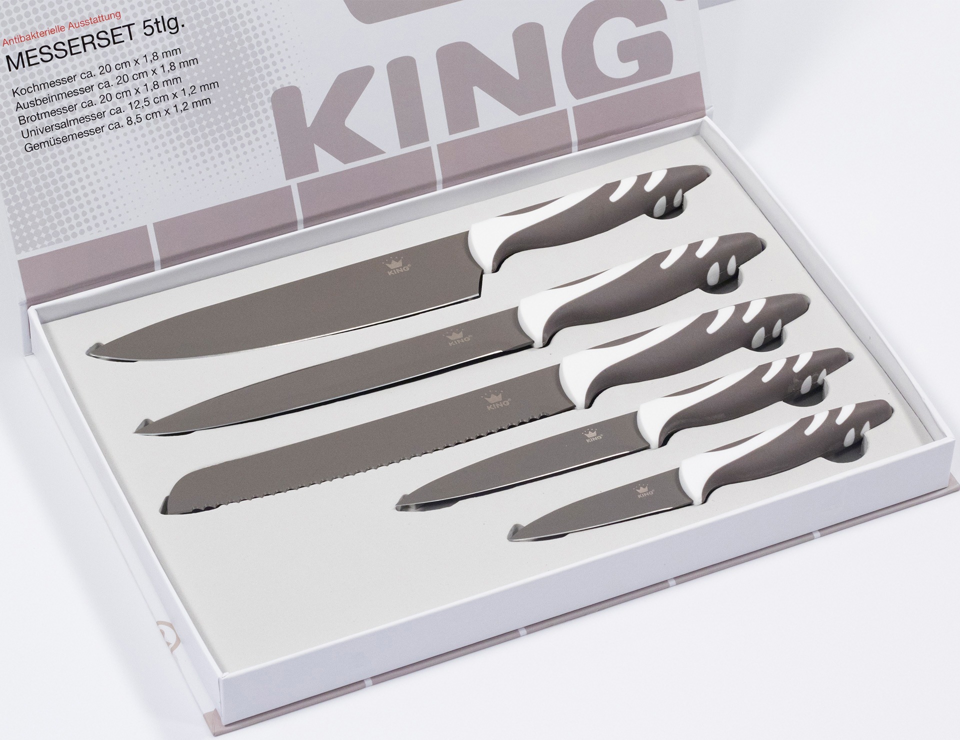 Thumbnail - KING Messer-Set Mit beschichteten Klingen