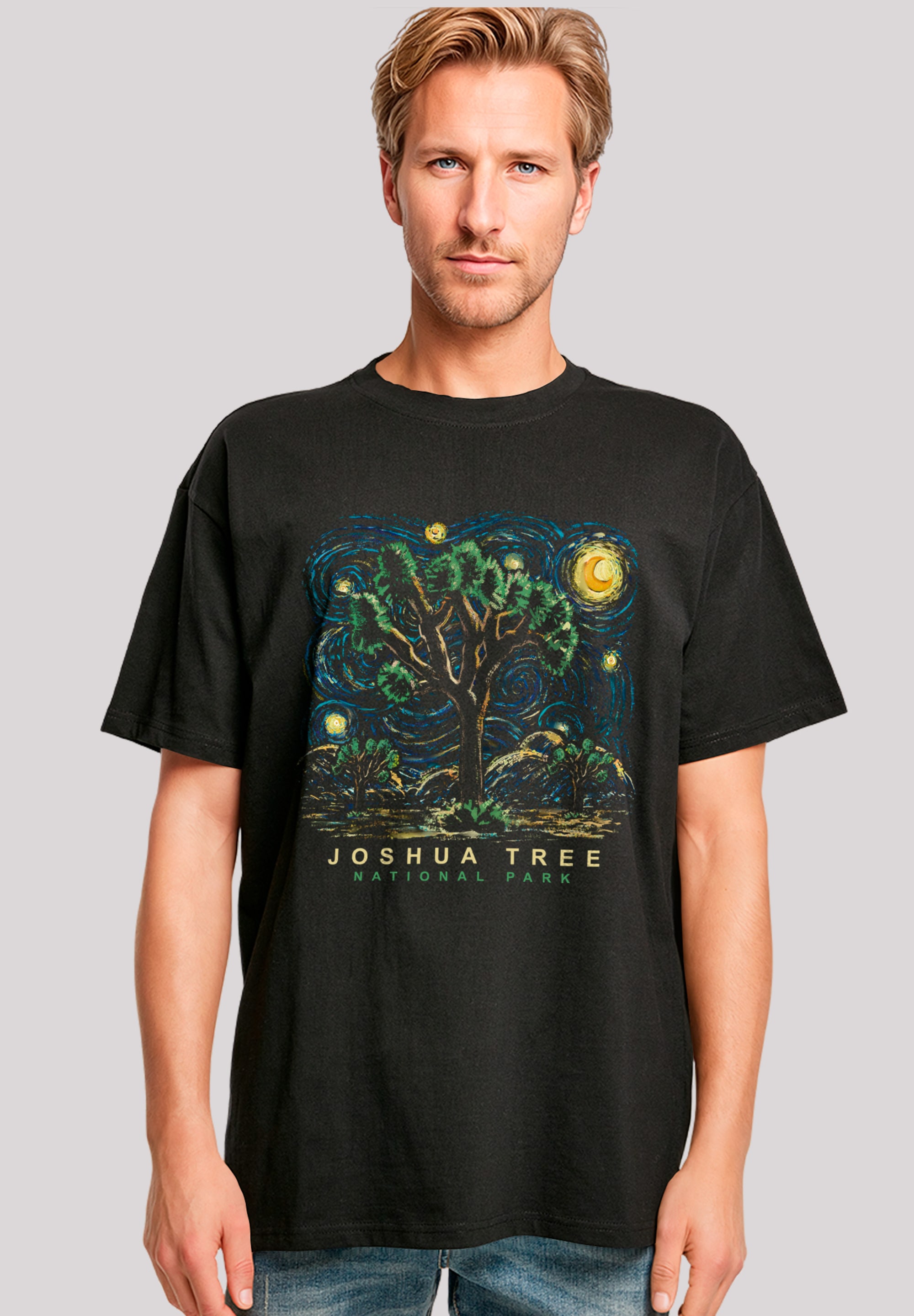 F4NT4STIC T-Shirt "US National Parks Joshua Tree Oil On Canvas Style", Prem günstig online kaufen