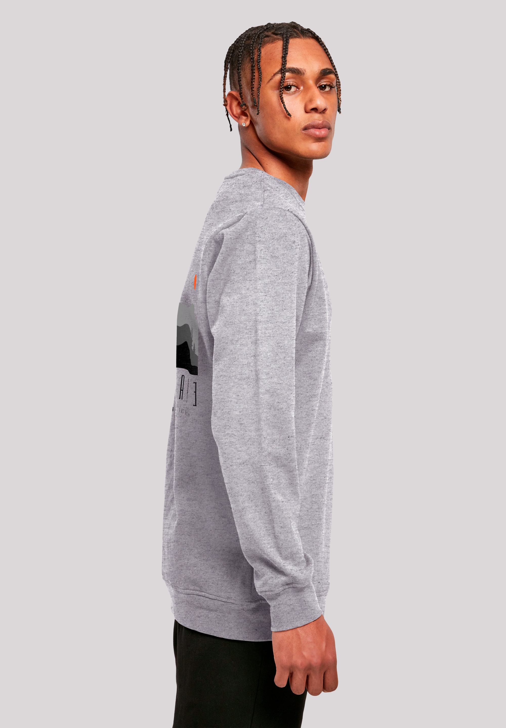 F4NT4STIC Sweatshirt »Escape Discover the World Forest Landscape«, Discover the World
