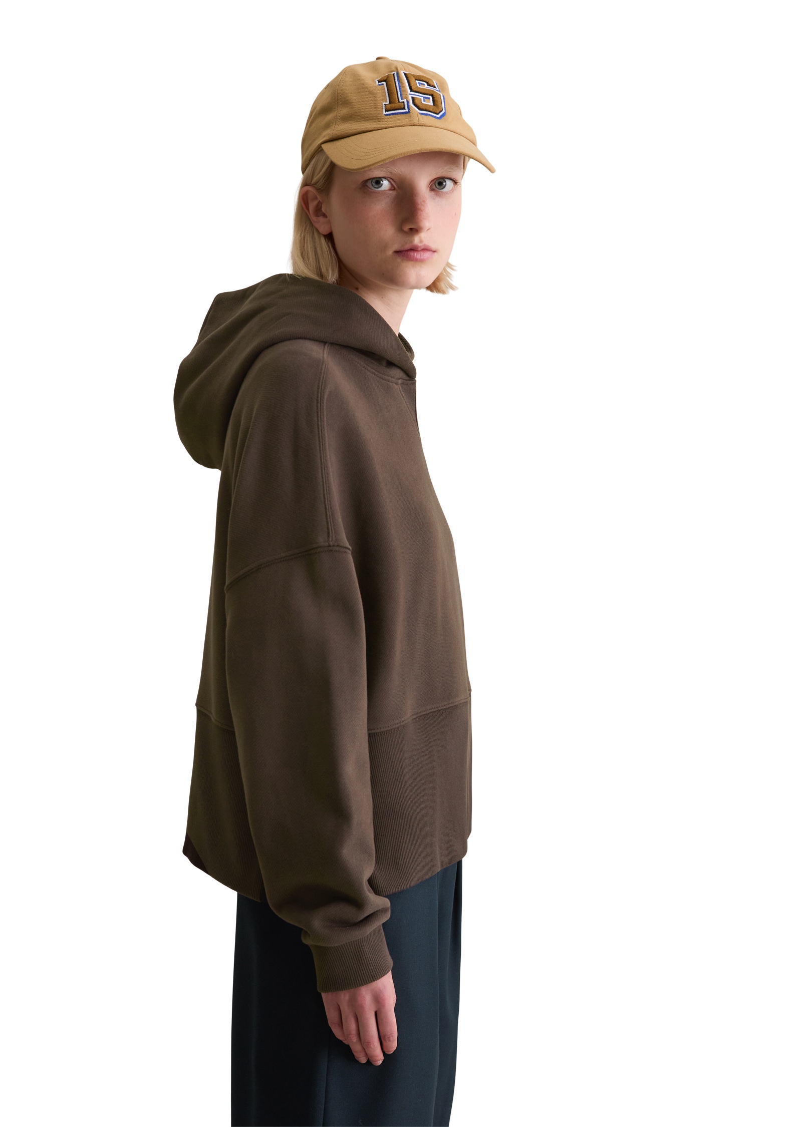 Marc O'Polo DENIM Sweatshirt »mit breitem Rippbund«
