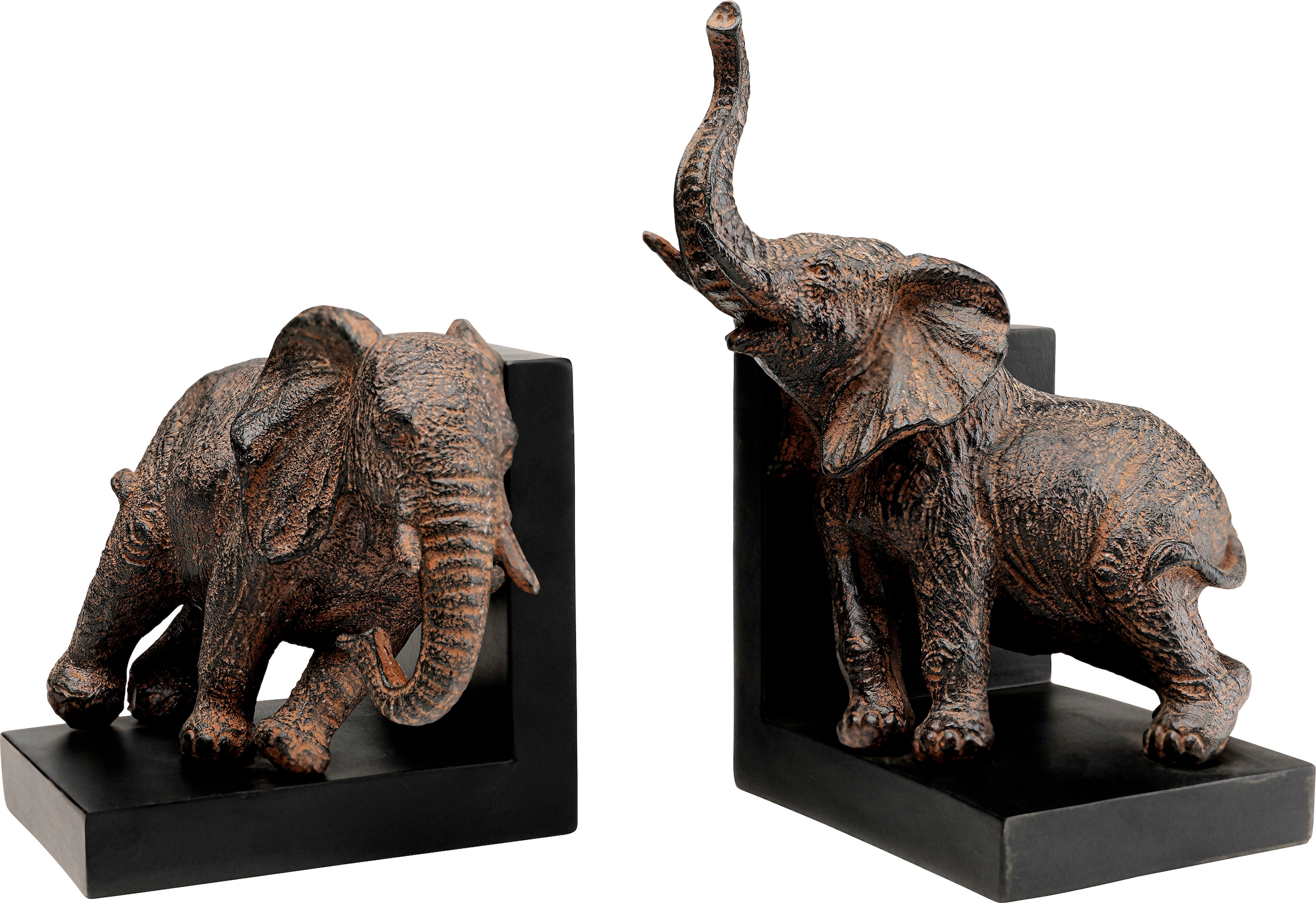 Kare Design Buchstütze »Elephants 42« aus Polyresin