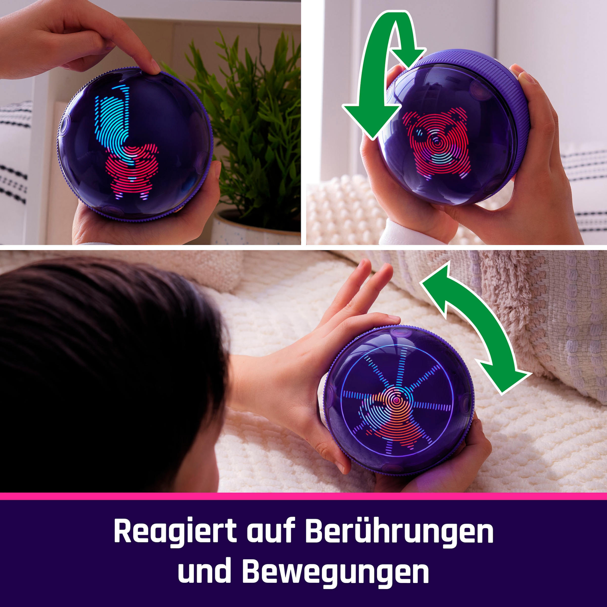 Spin Master Spielfigur »Bitzee Hamsterball - Digitales interaktives Spielzeug«