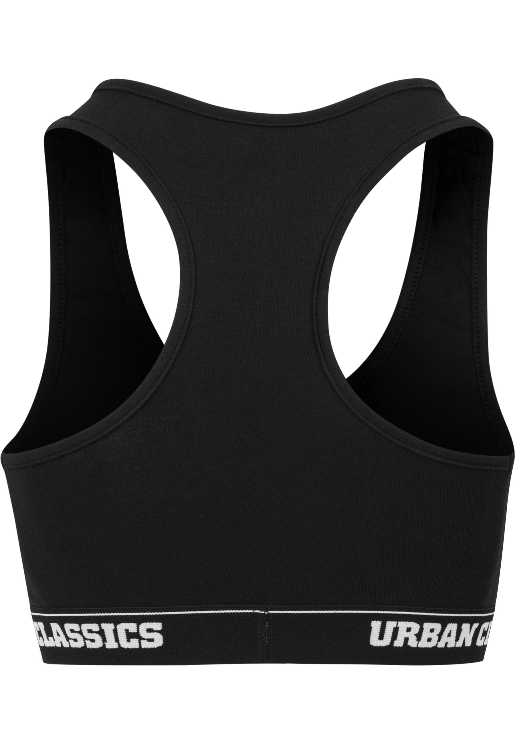 URBAN CLASSICS T-Shirt-BH »Urban Classics Damen Ladies Logo Bra«
