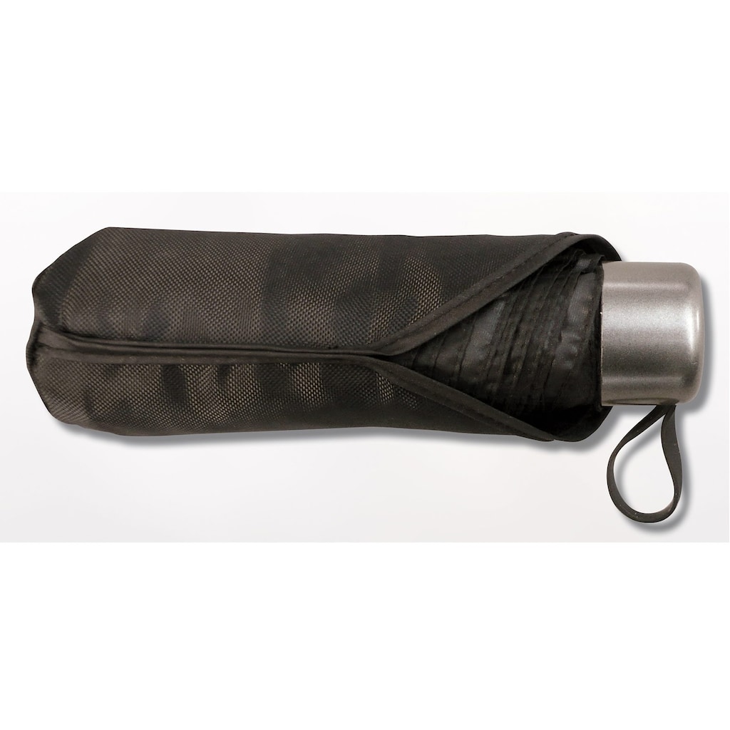 EuroSCHIRM® Taschenregenschirm »Der kleine Riese, schwarz«