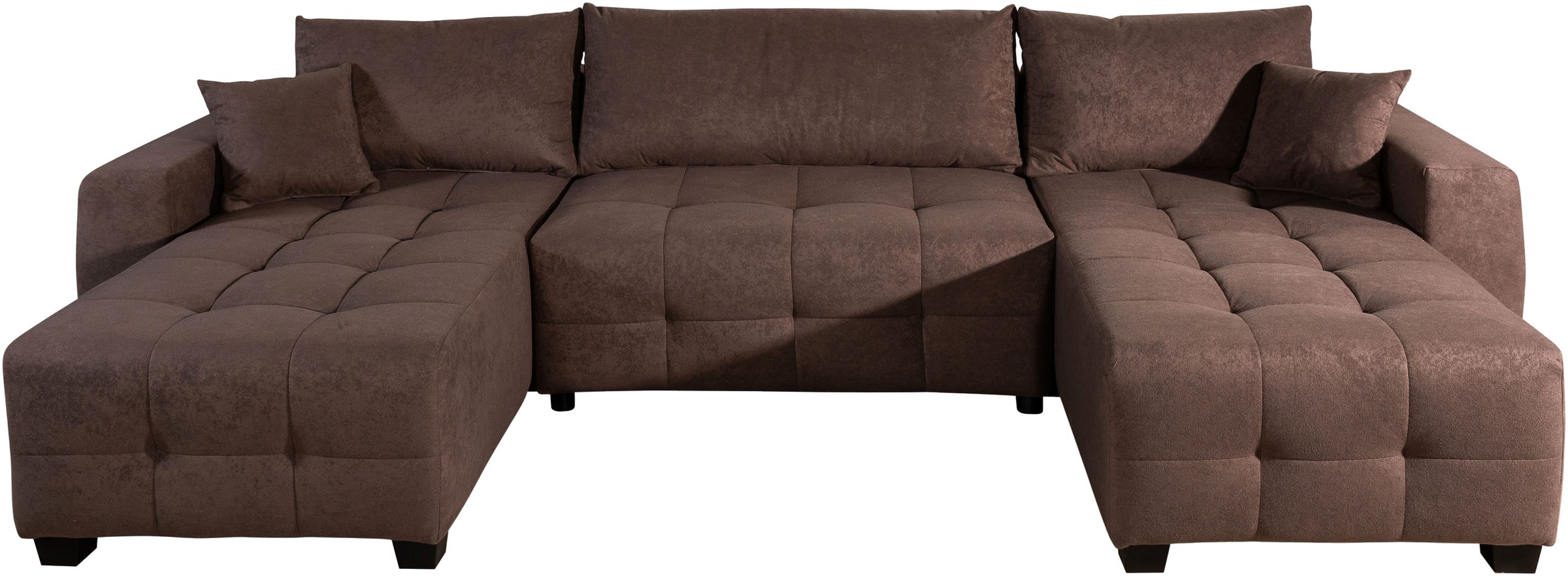 OTTO home Wohnlandschaft "Bella U-Form, B: 314 cm, inkl. Schlaffunktion, auch in Cord" inkl. Bettkasten, Bonellfederkern, extra große Liegefläche: 269x135cm
