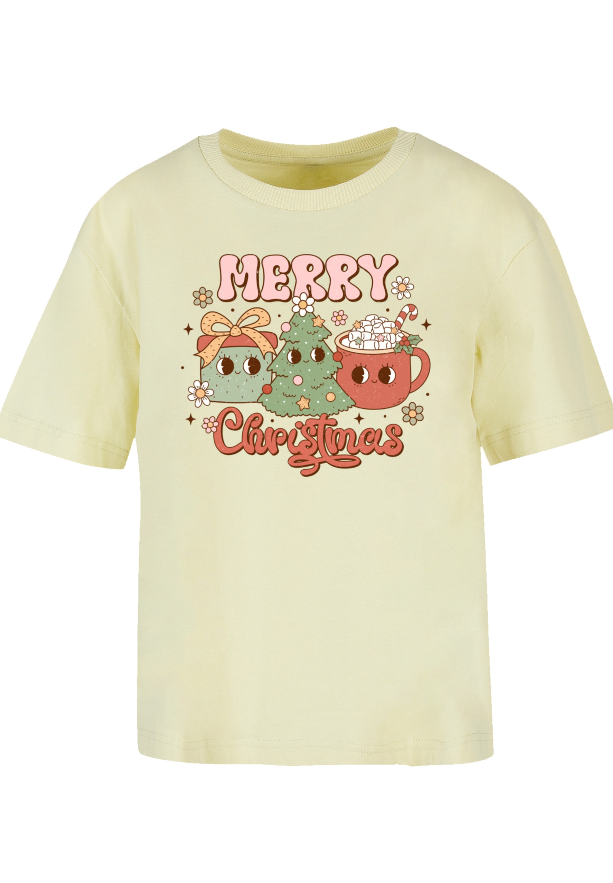 F4NT4STIC T-Shirt »Merry Weihnachten Cozy And Cute«, Premium Qualität, Weihnachts-Kollection