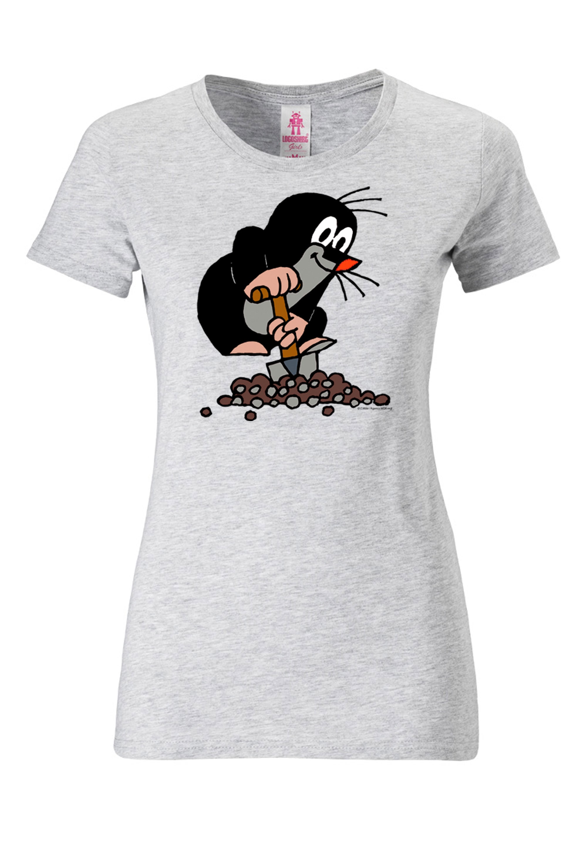 LOGOSHIRT T-Shirt »Der kleine Maulwurf«, mit lizenziertem Originaldesign