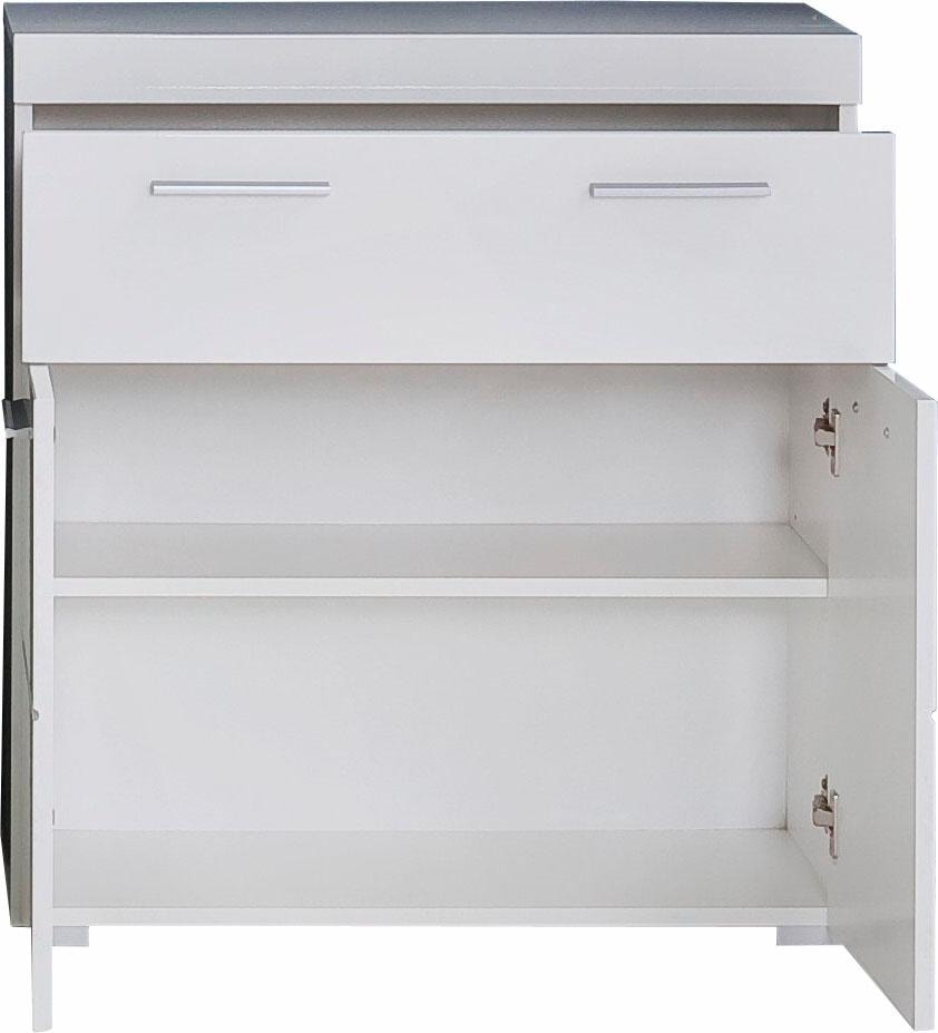 welltime Unterschrank »Avena«, Badezimmerschrank mit 1 großen Schubkasten und 2 Türen - 73/31/79 cm