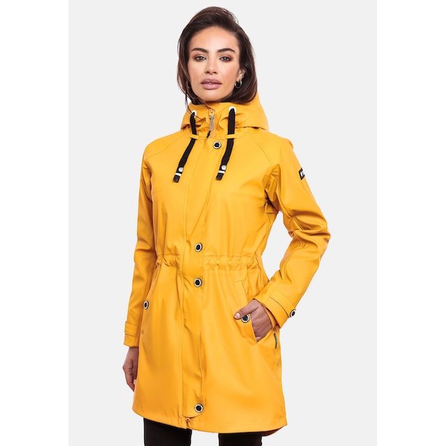 Navahoo Regenjacke »Rainy Flower«, mit Kapuze, modischer Damen Regenmantel  mit Kapuze online bestellen | BAUR