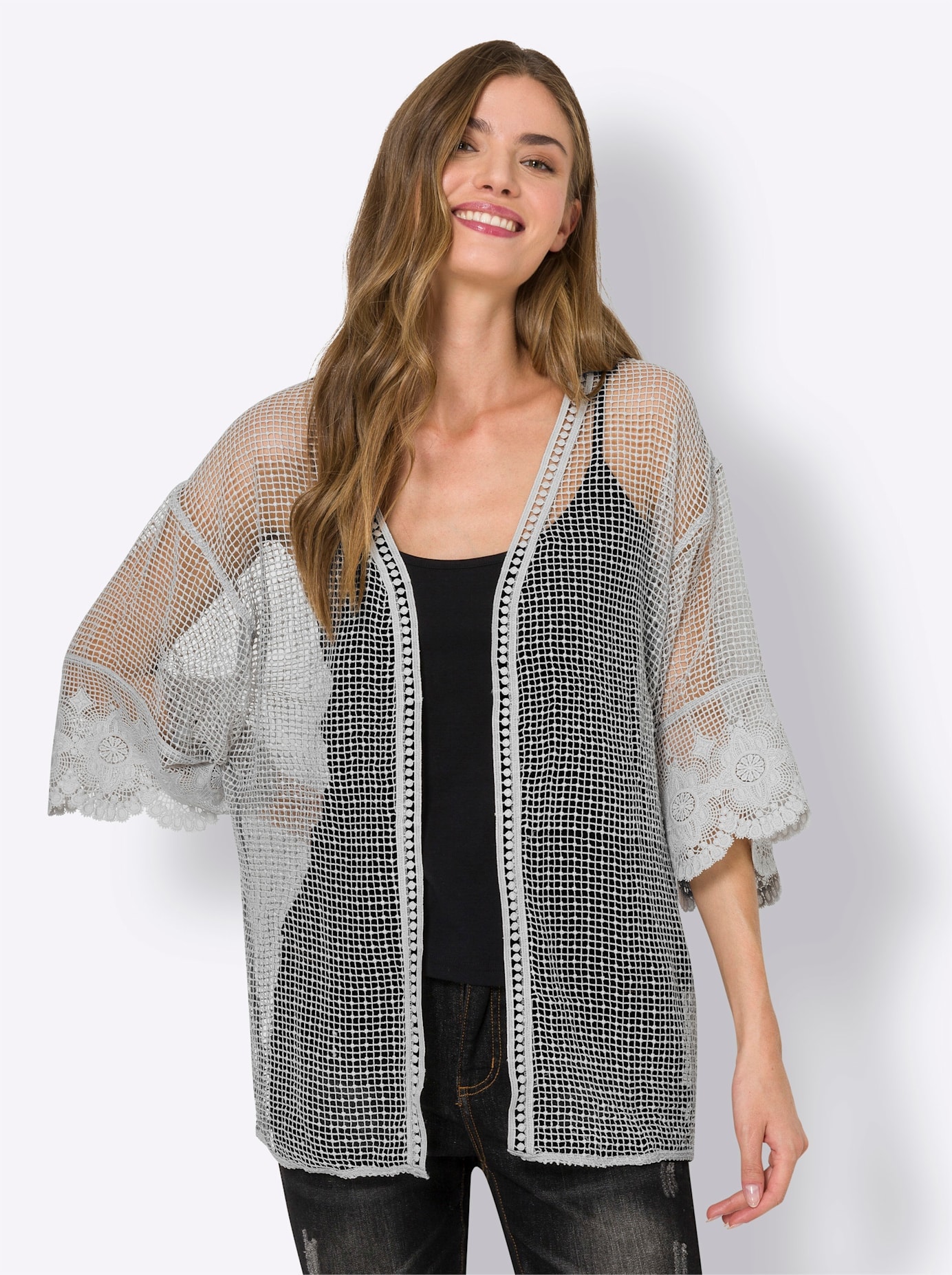 Shirtjacke »Cardigan«, (1 tlg.)