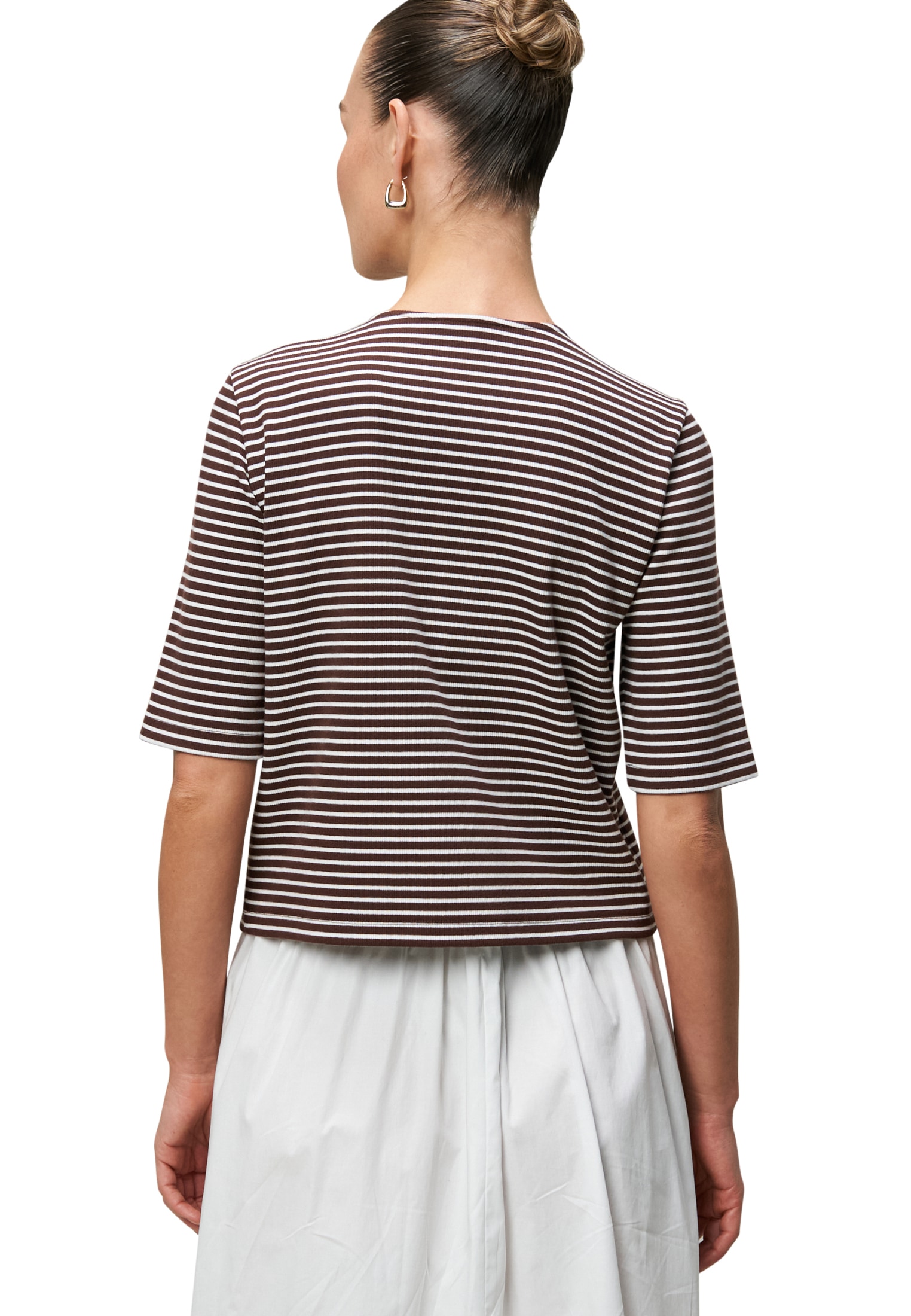 Zero Sweatjacke »zero Blazer-Jacke mit Streifen«, Knopfleiste