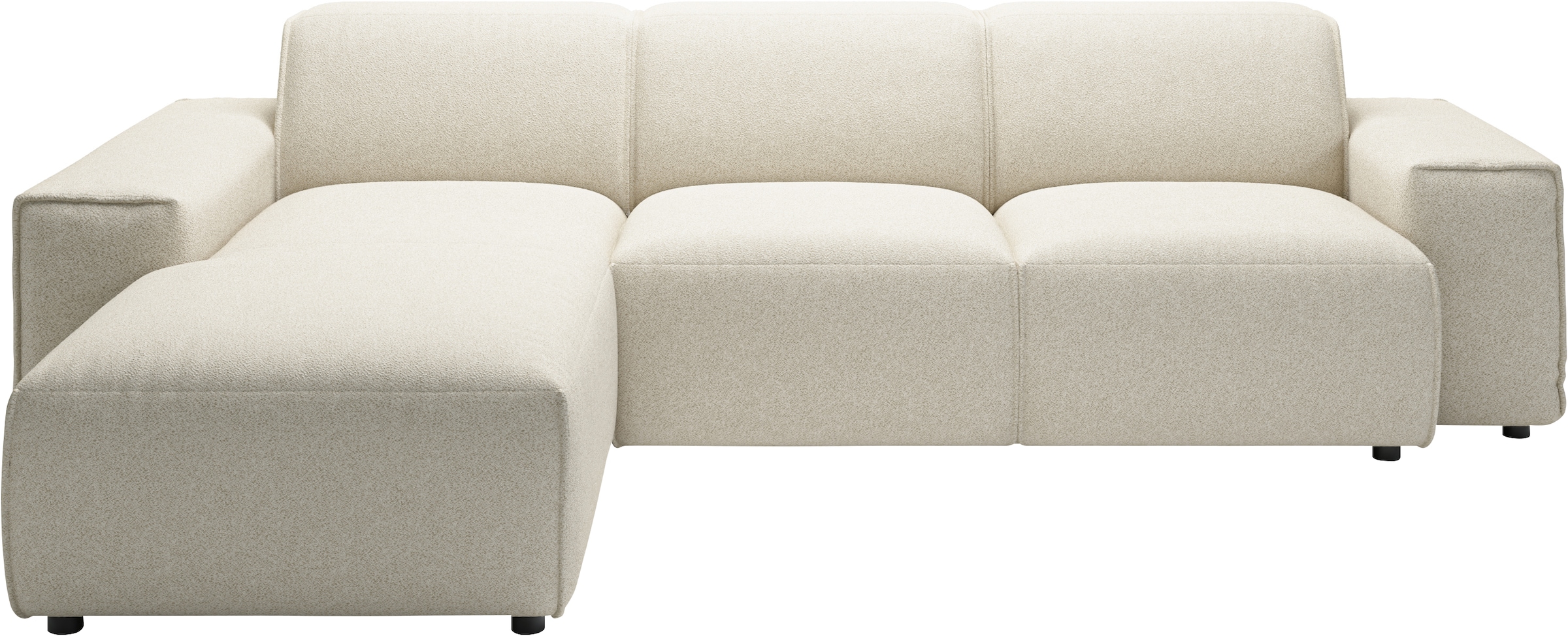 andas Ecksofa »Glimminge L-Form auch in Breitcord, Feincord + Easy care-Bezug,«, Breite 264, Zierkissen