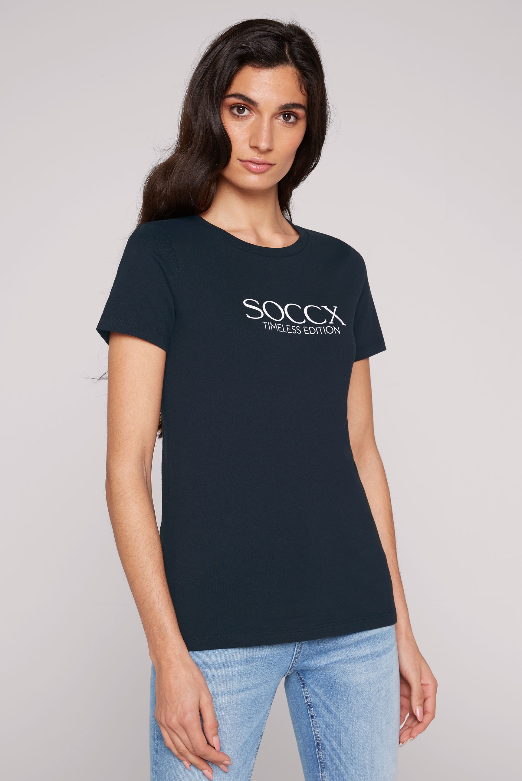 SOCCX Rundhalsshirt, aus Baumwolle | BAUR bestellen für