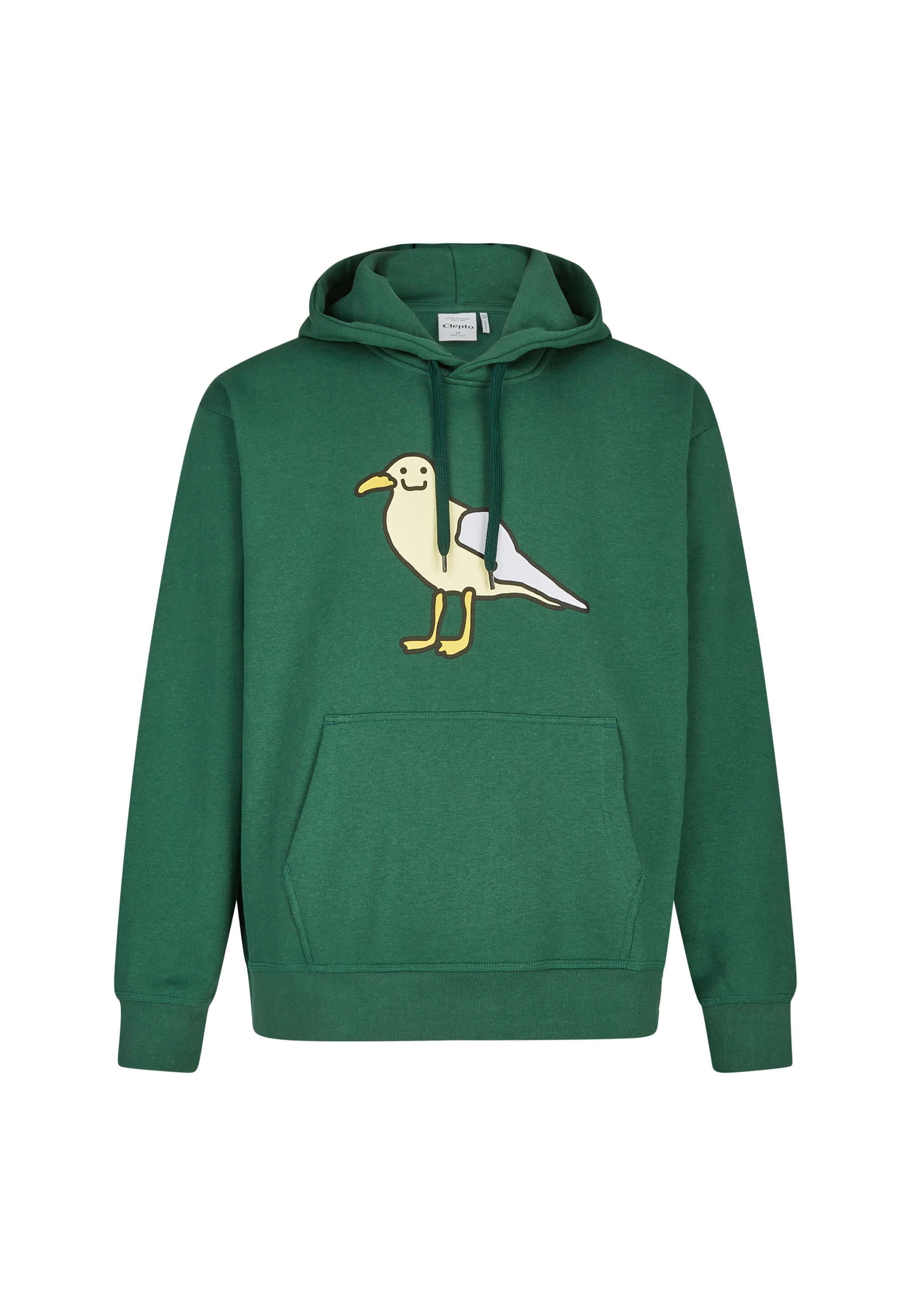 Cleptomanicx Kapuzensweatshirt »Smile Gull«, mit coolem Print
