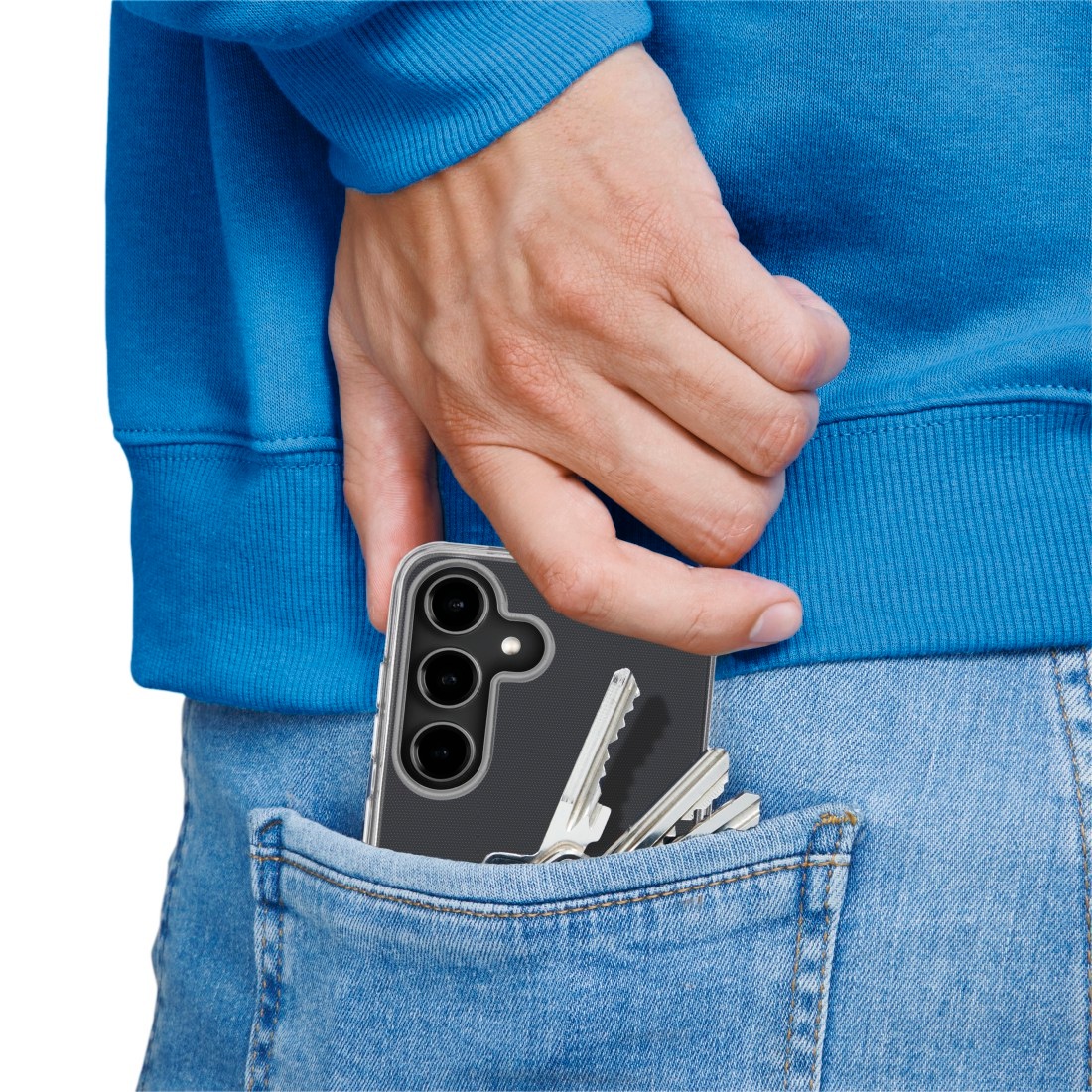 Hama Handyhülle »Handyhülle „Always Clear“ f. Galaxy A36 5G (kratzfest, ohne Vergilben)« Samsung Galaxy A36 5G