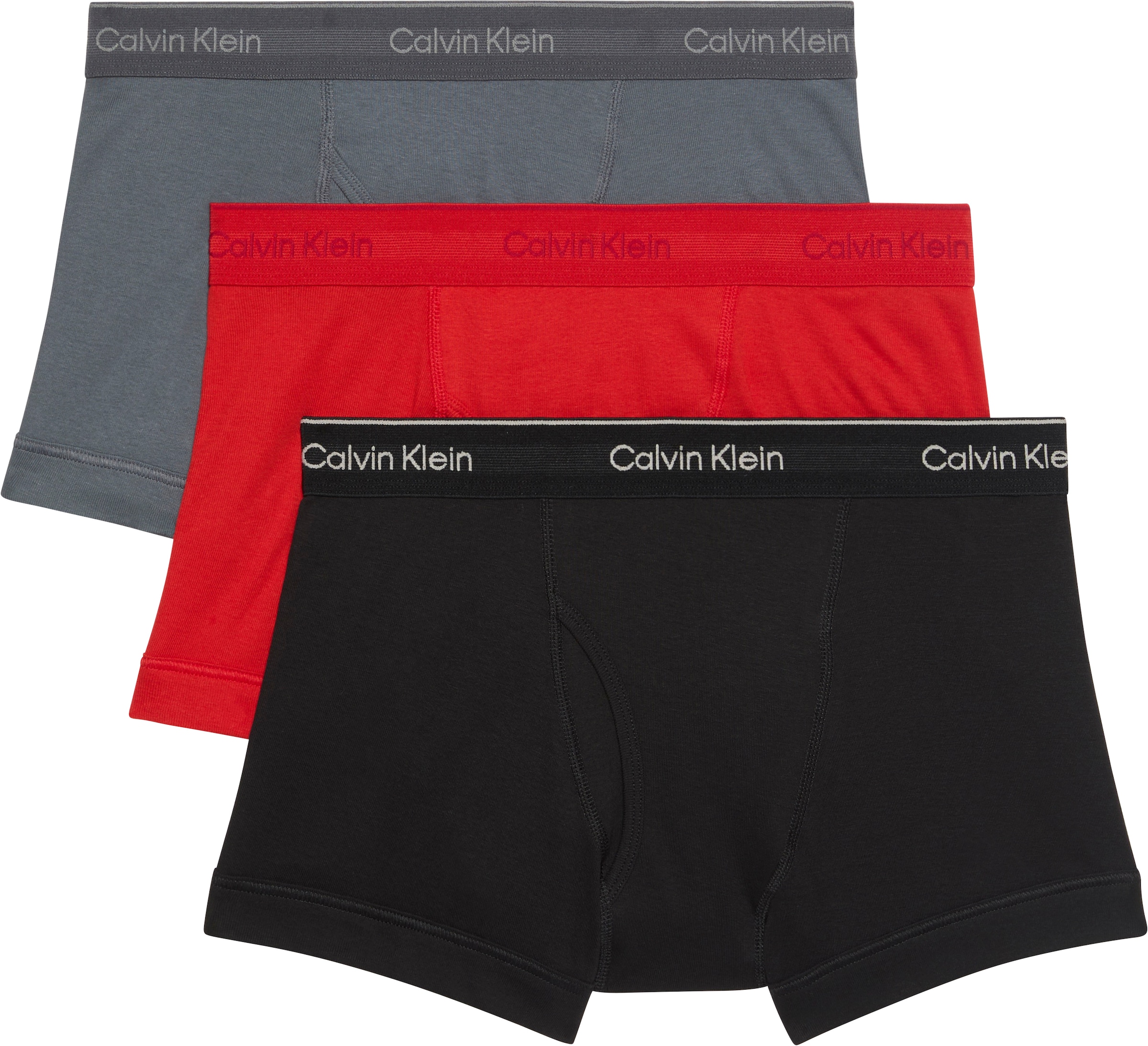 Calvin Klein Underwear Trunk "TRUNK 3PK" Packung, 3er-Pack, mit Logo-Elasti günstig online kaufen