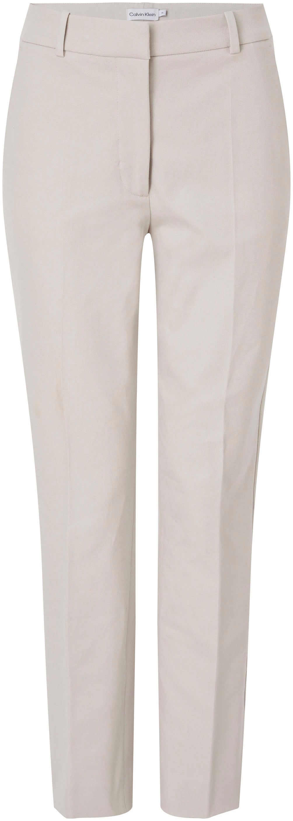 Calvin Klein Stretch-Hose »STRETCH ANKLE« GABARDINE | für bestellen SLIM BAUR