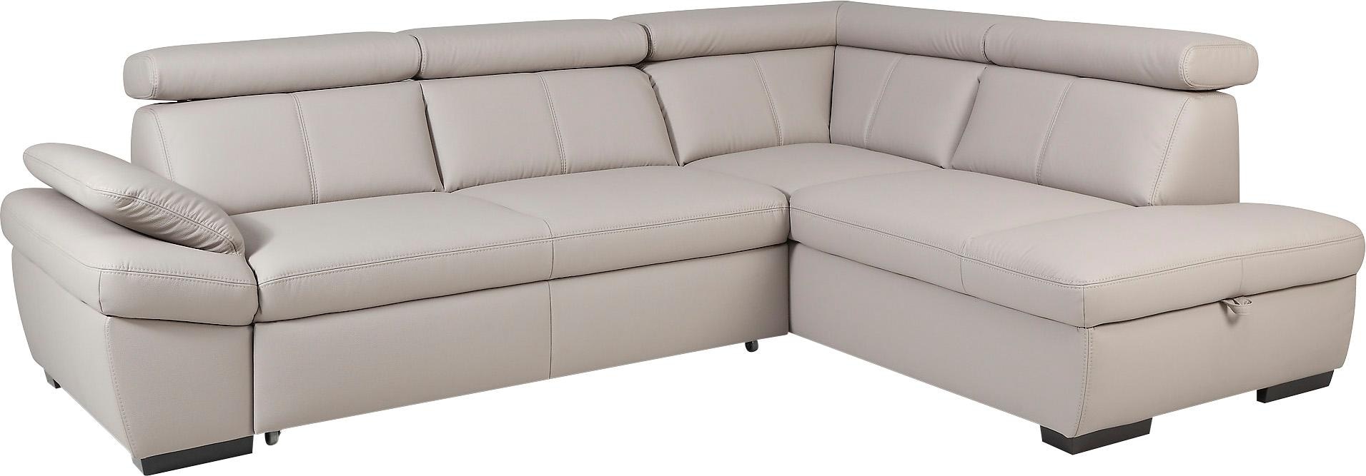 exxpo - sofa fashion Ecksofa "Salerno, Funktionssofa, hoher Sitzkomfort, Br günstig online kaufen
