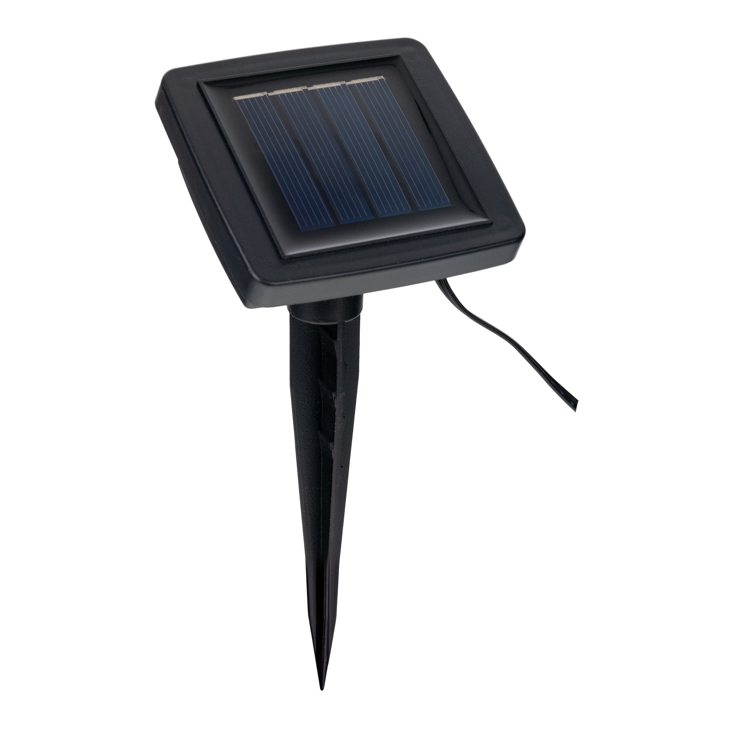 näve LED Solarleuchte »Helsinki« LED-Modul 1 Stk. Warmweiß 10er Set Dekoerdspieße kugelförmig mit Solarpanel, L: 650cm, warmweiß