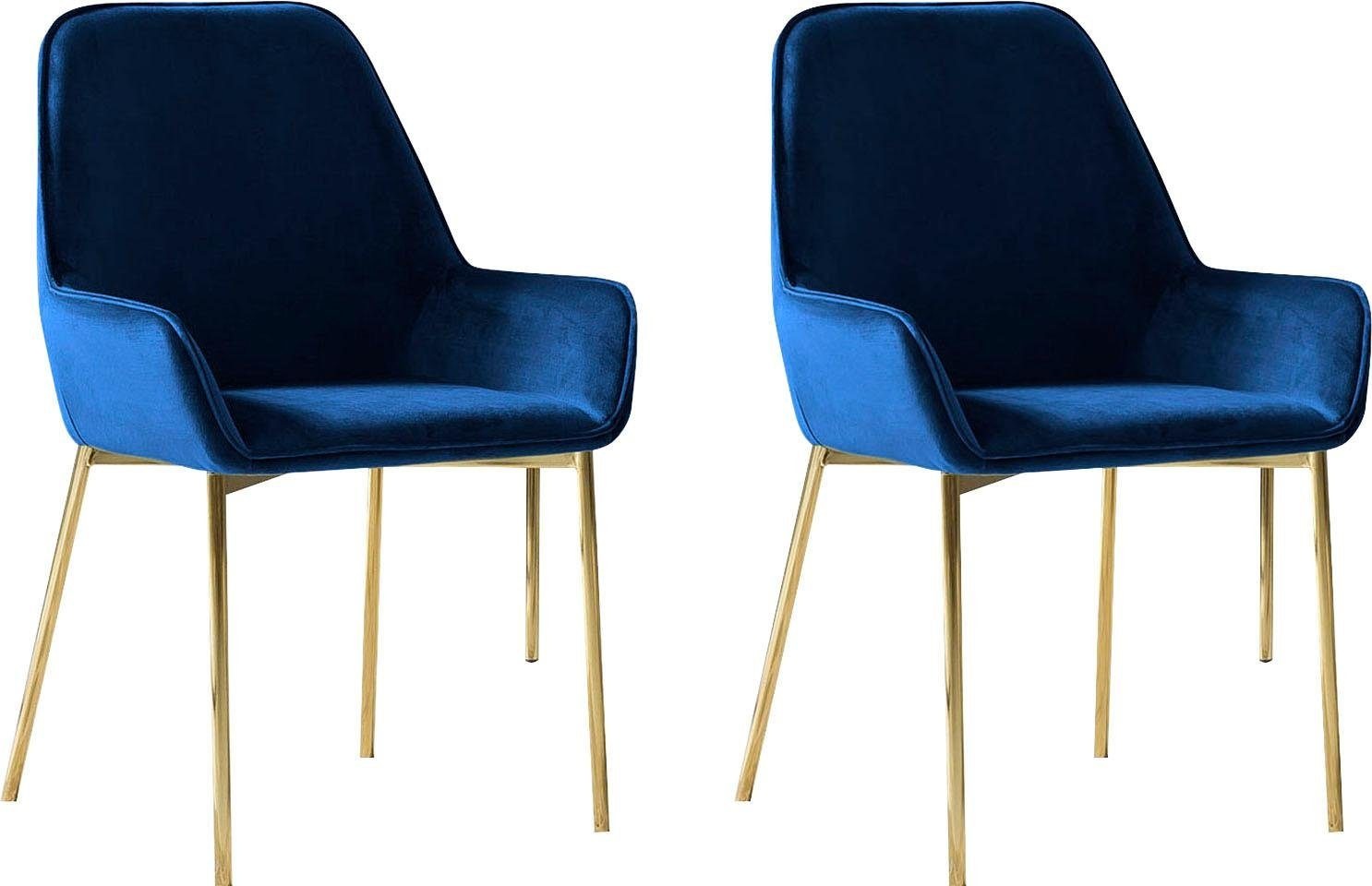 SalesFever Armlehnstuhl "Eleganter Esszimmerstuhl" (Set) 2 Stk.mit modernem günstig online kaufen