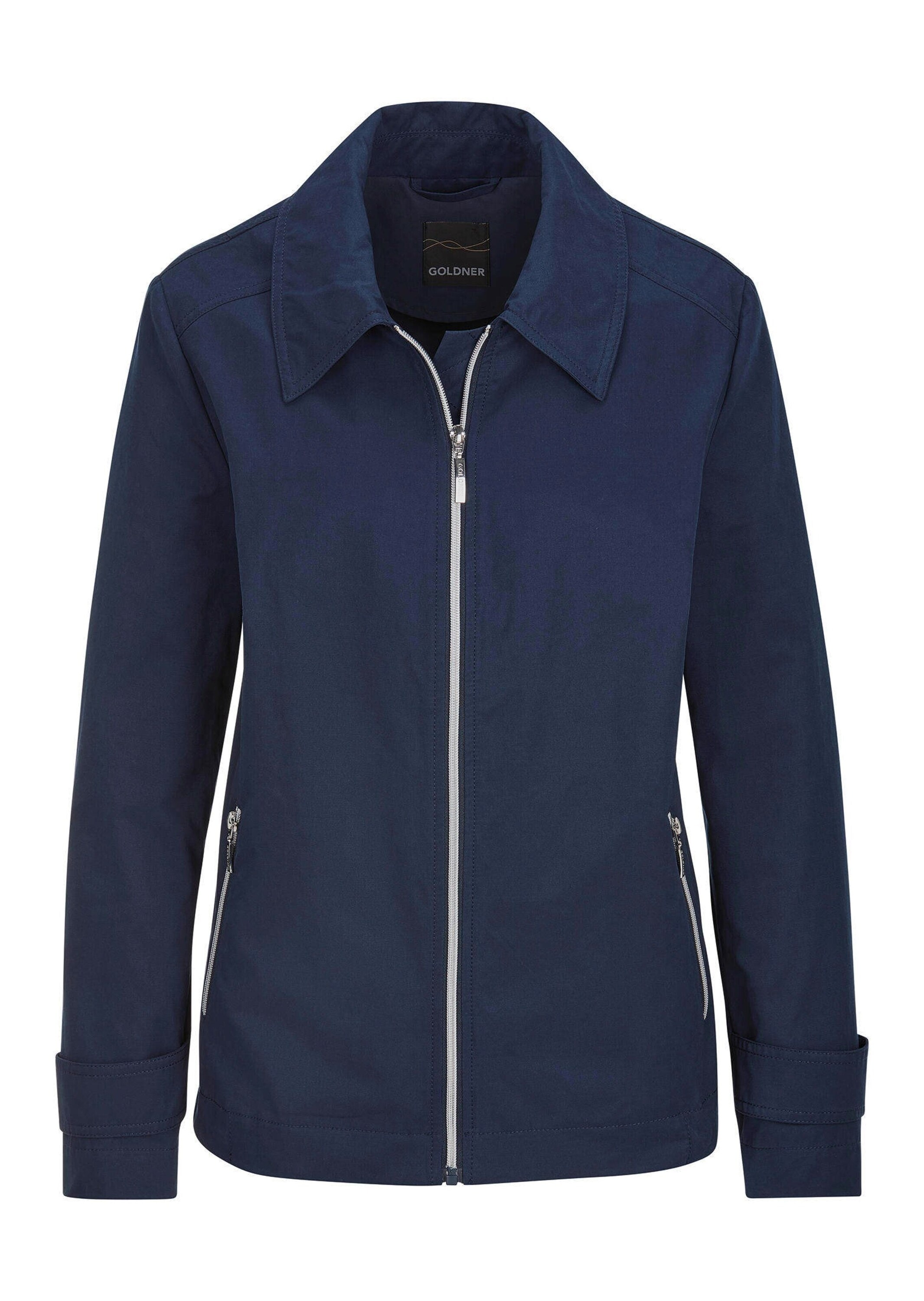 GOLDNER "Sommerblouson mit Reißverschluss" Ziernaht am RV