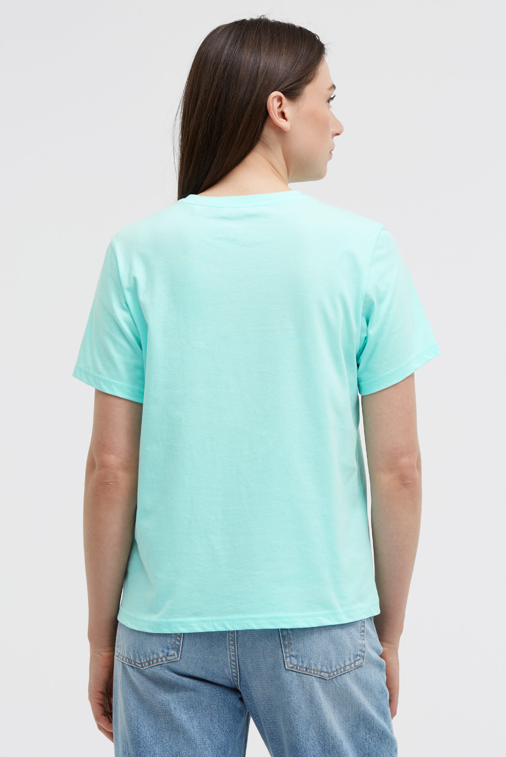 SENSES.THE LABEL Rundhalsshirt aus Baumwolle