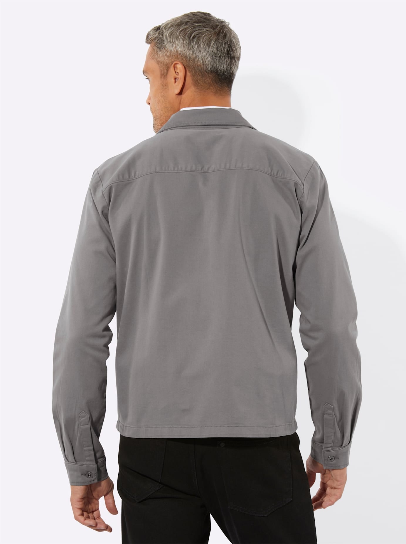 Classic Langjacke ohne Kapuze