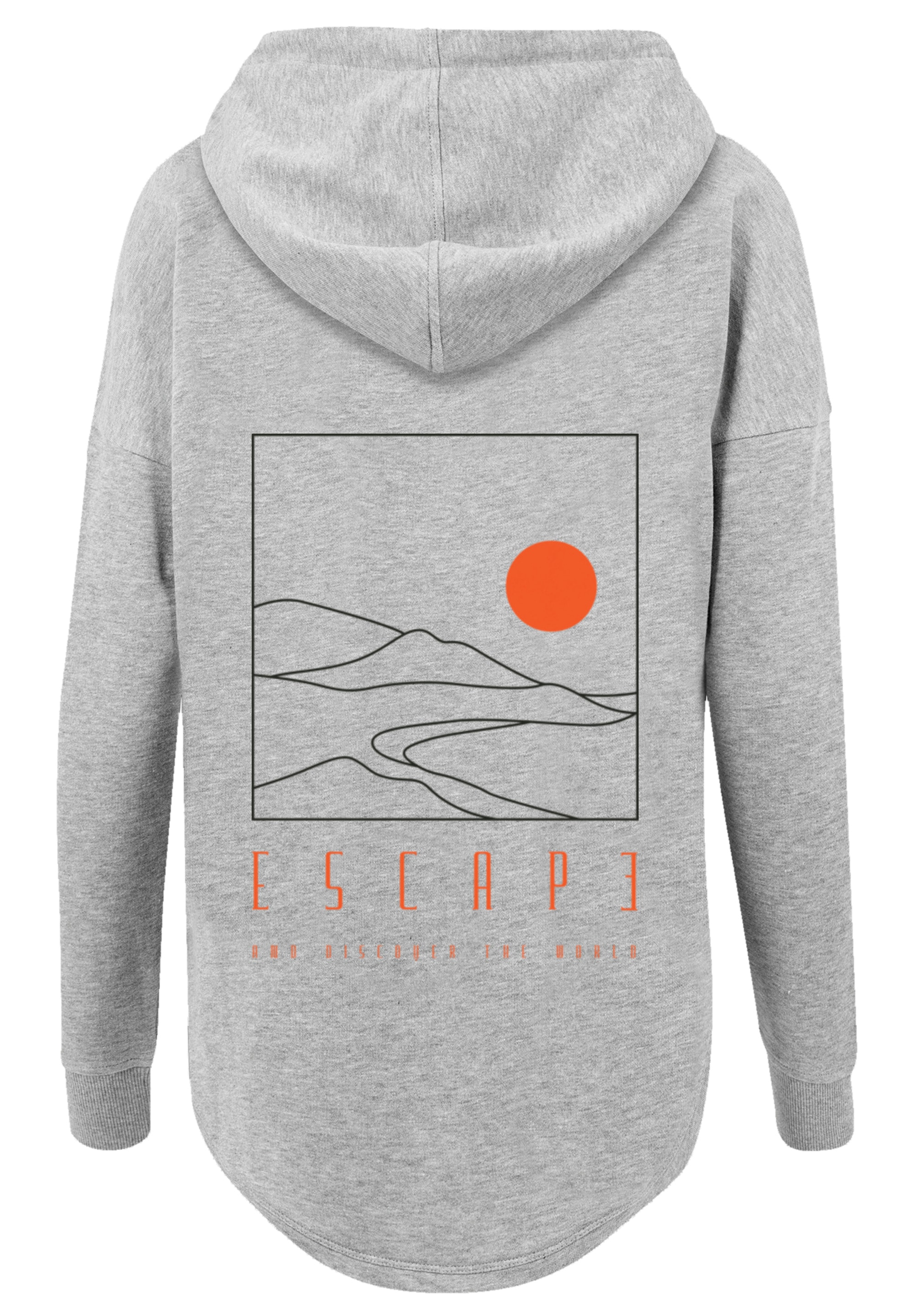 F4NT4STIC Kapuzenpullover »Oversize Escape Discover the World Landscape«, Discover the World