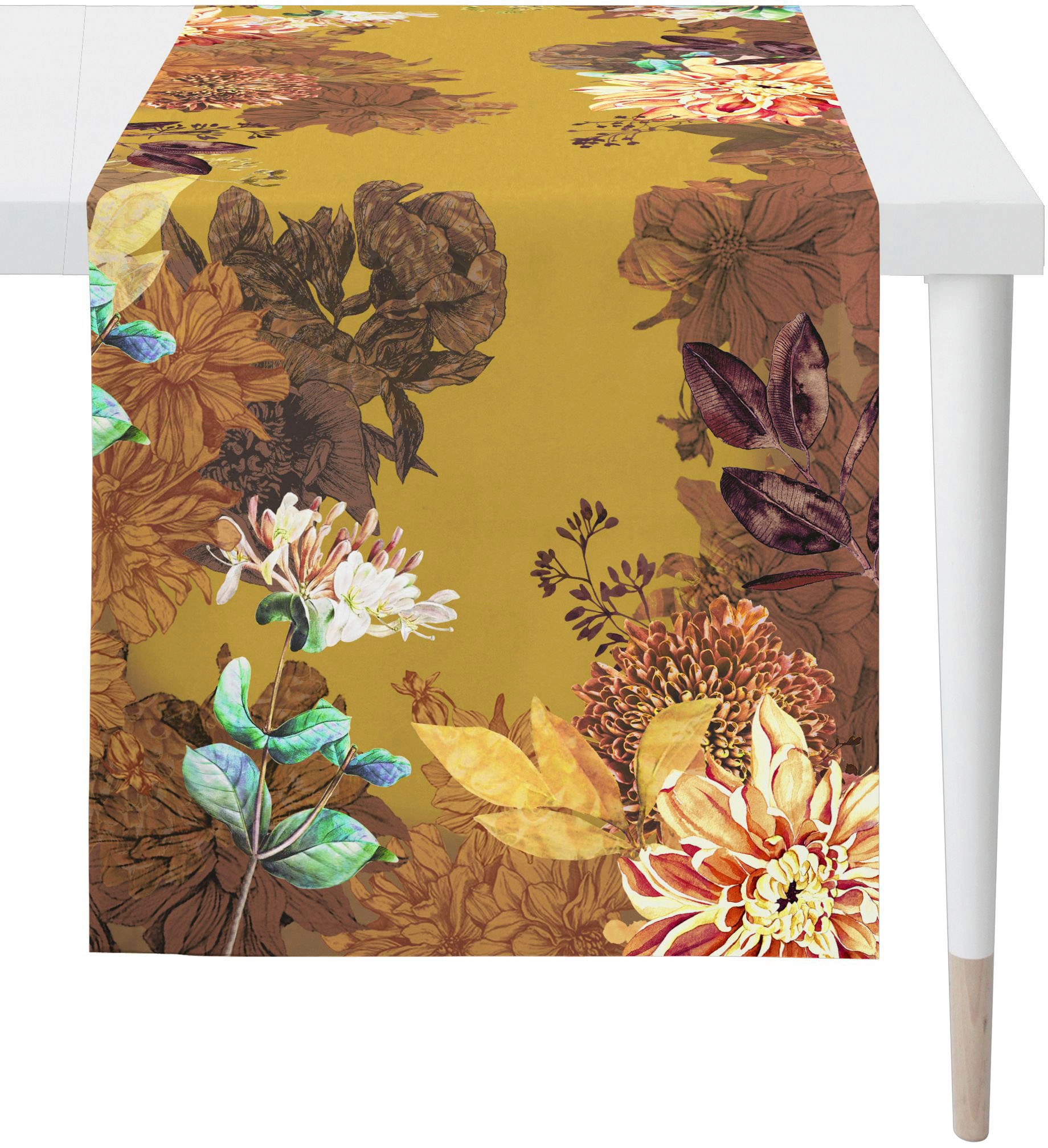 APELT Tischläufer "5604 HERBSTZEIT, Herbstdeko, Herbst" Digitaldruck günstig online kaufen