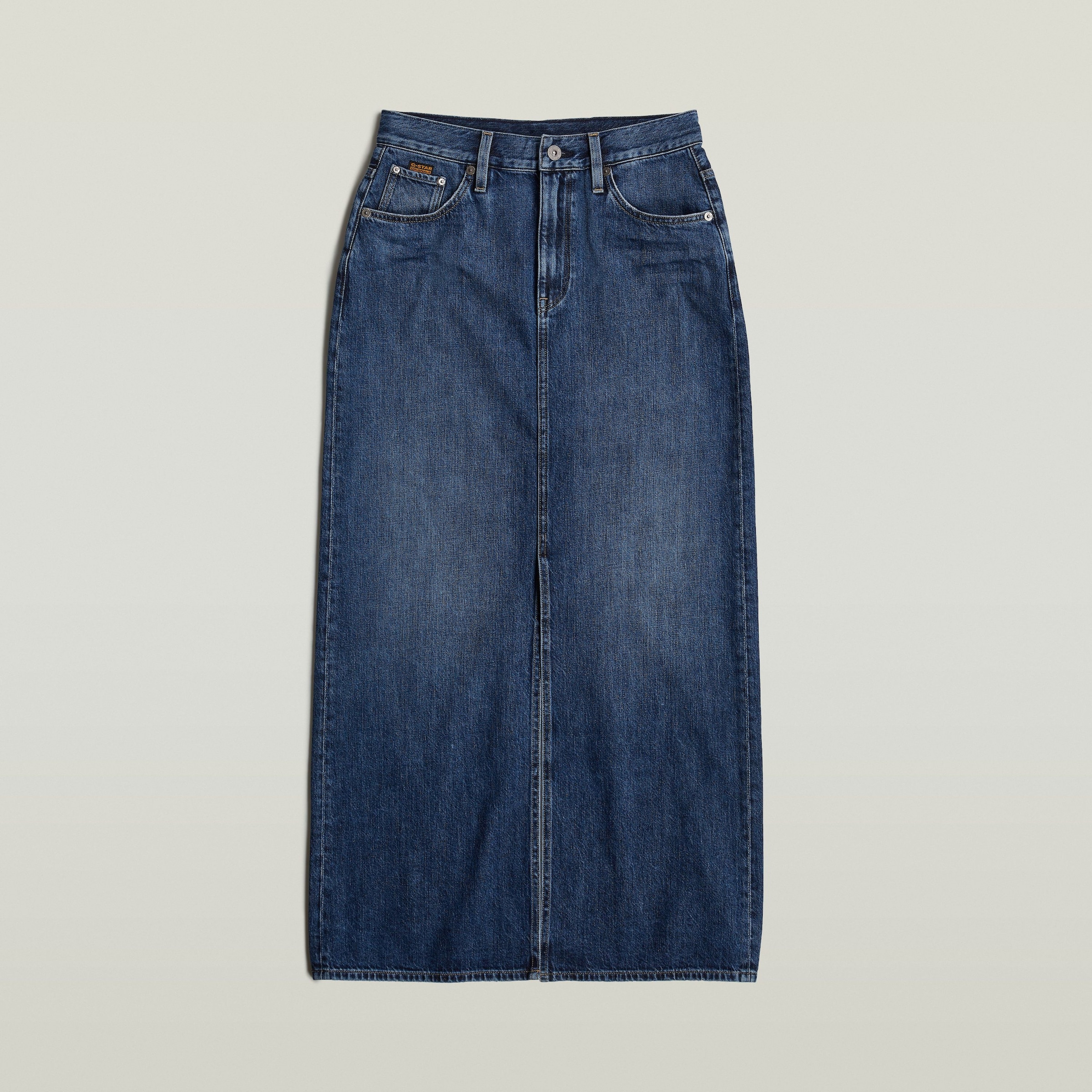 G-STAR Maxirock »Viktoria Long Skirt wmn«, im Jeans-Look