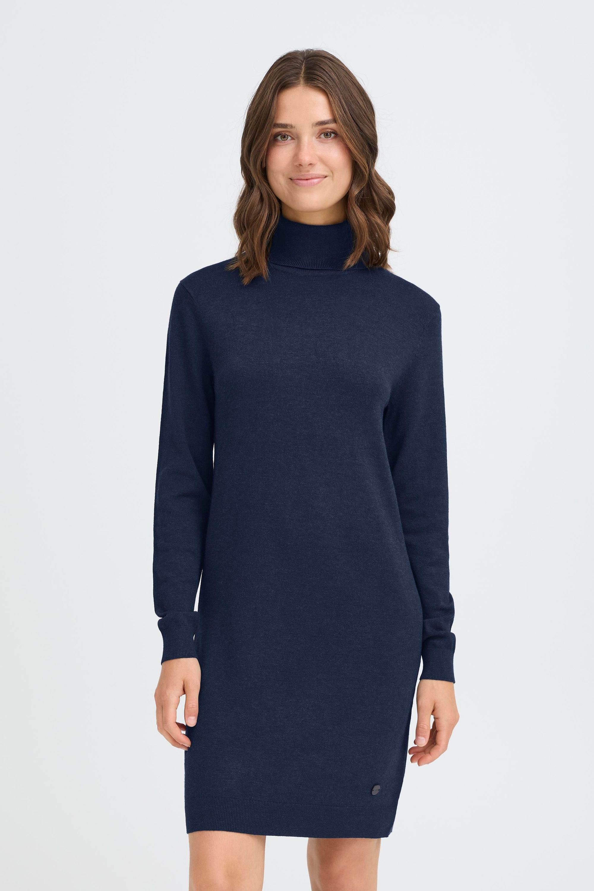 OXMO Strickkleid »Strickkleid OXAIDA ROLLNECK«