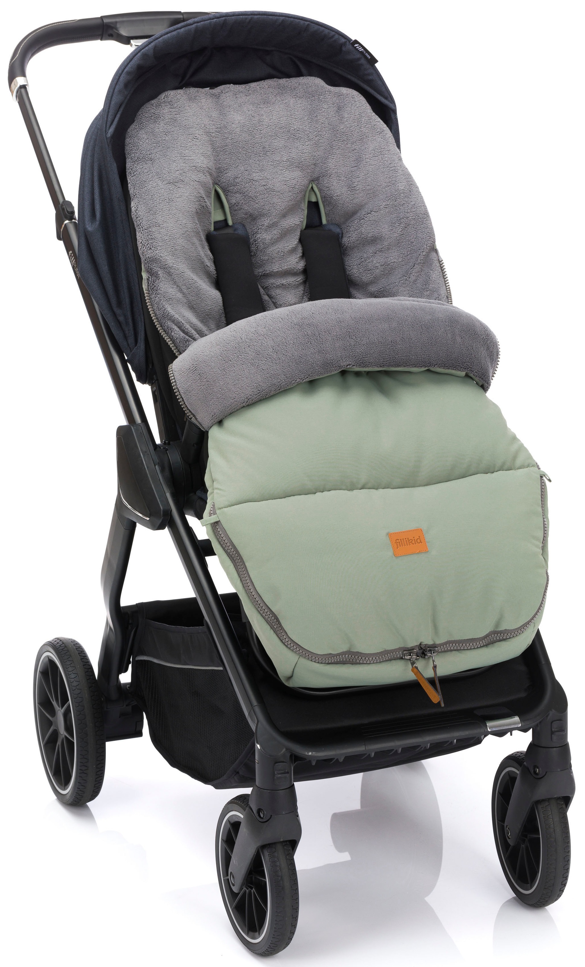Fillikid Fußsack »Kinley Winterfußsack, salbei«