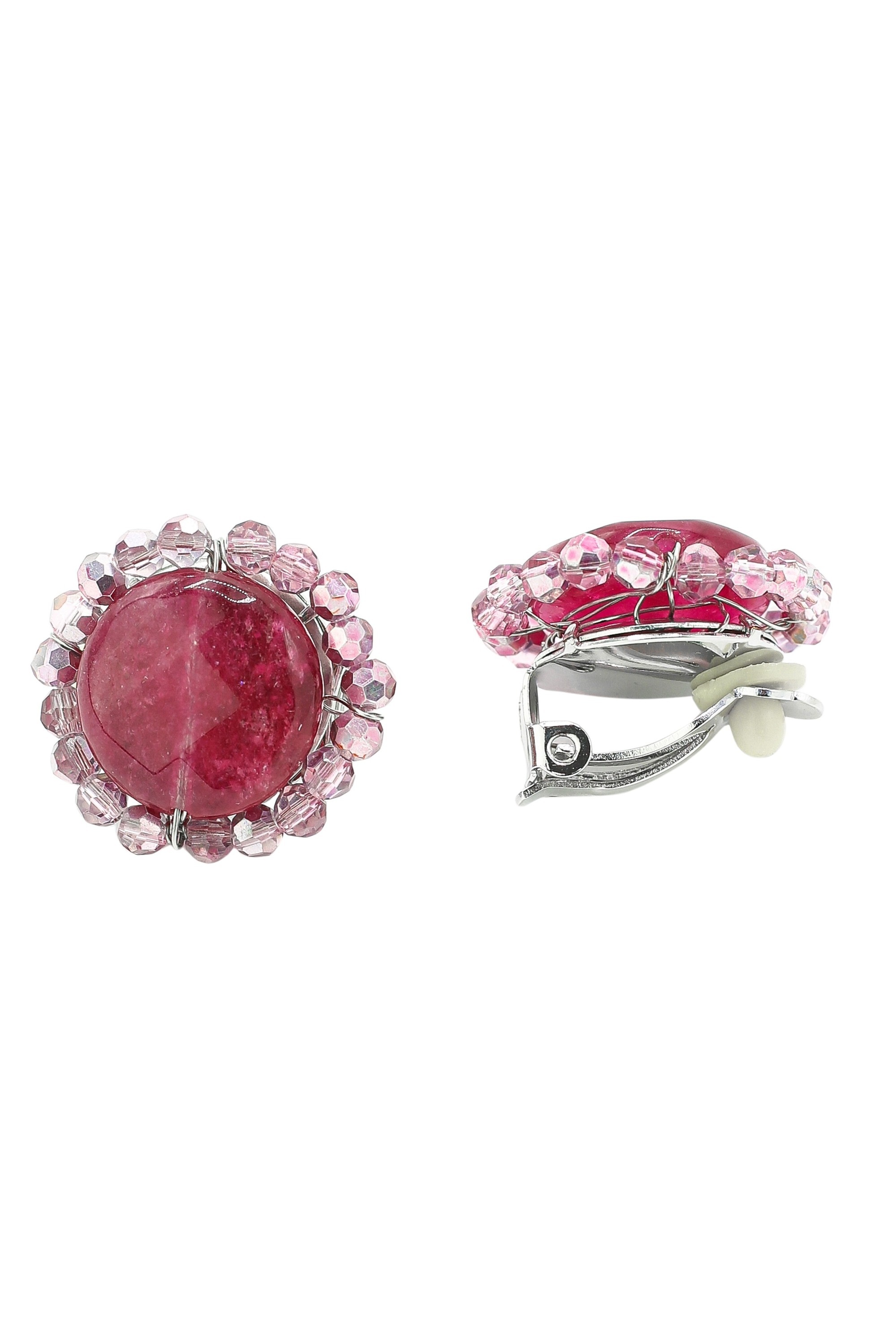 COLLEZIONE ALESSANDRO Paar Ohrclips »Sparkle Square«