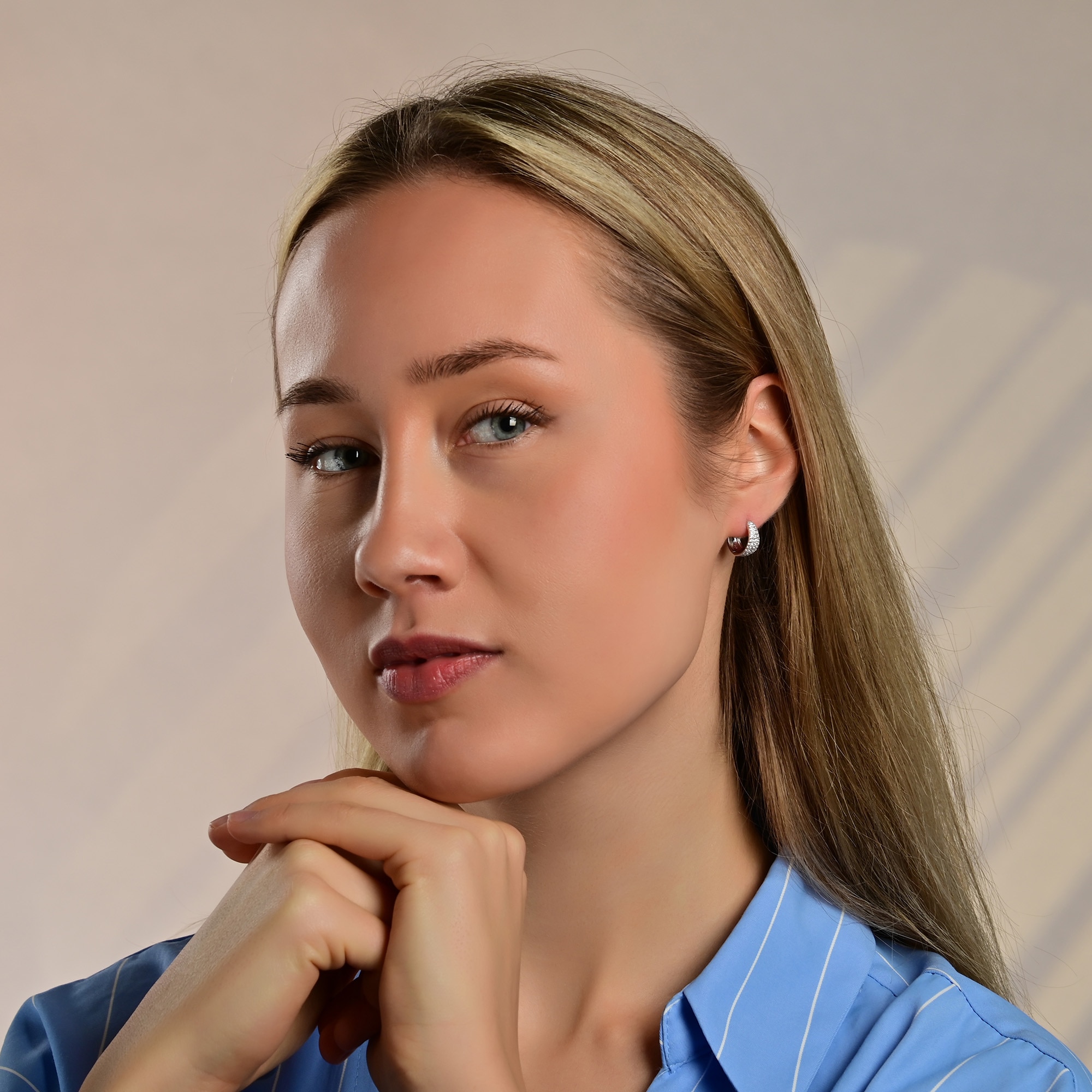 Adelia´s Paar Ohrhänger "Ohrringe aus 925 Silber mit Zirkonia" Ideal als Geschenk für besondere Anlässe