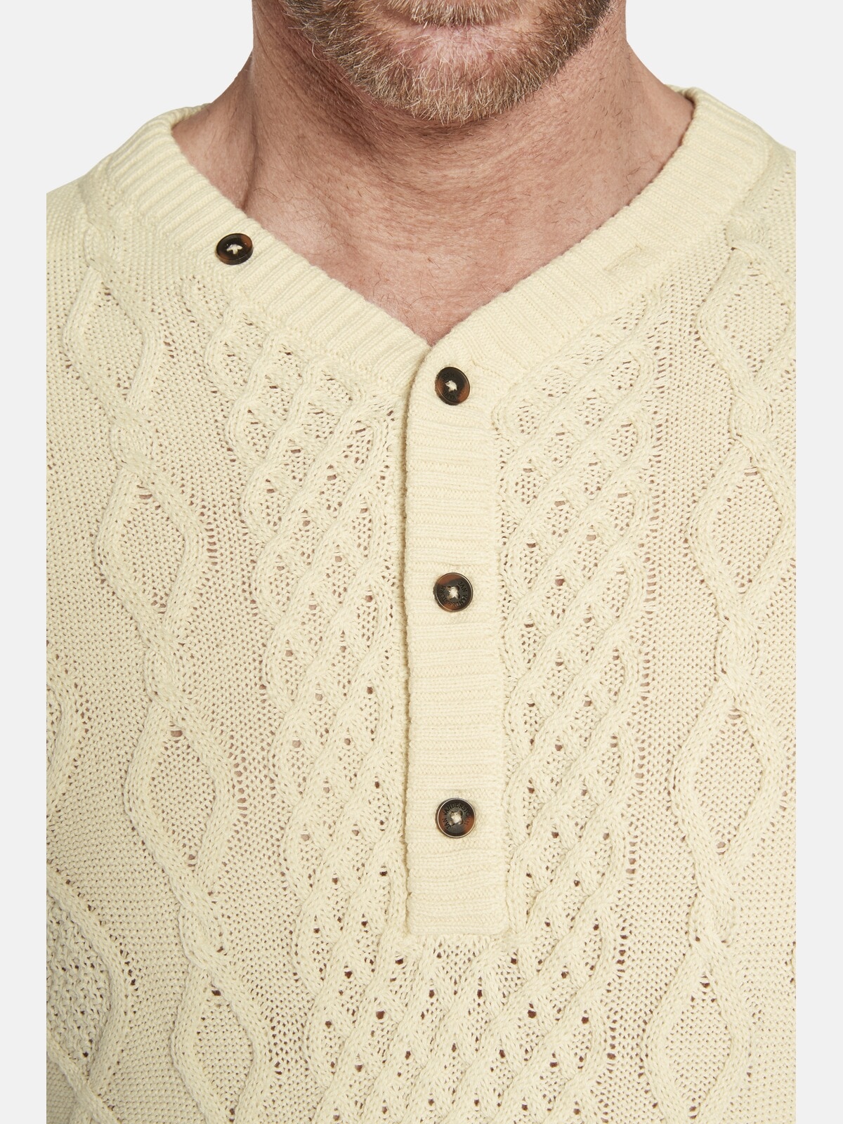 Jan Vanderstorm V-Ausschnitt-Pullover »Pullover OELFKE«